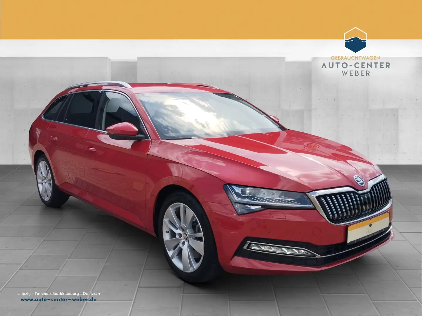 Skoda Superb Combi 2.0 TSI Style 4x4 DSG 360°*4xSHZ*LM Rot - 1