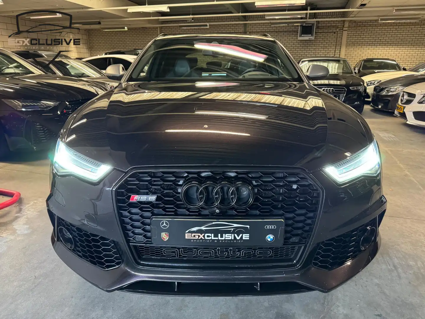 Audi RS6 4.0 TFSI Quattro Performance Pro Line Plus 605PK/H Negro - 2
