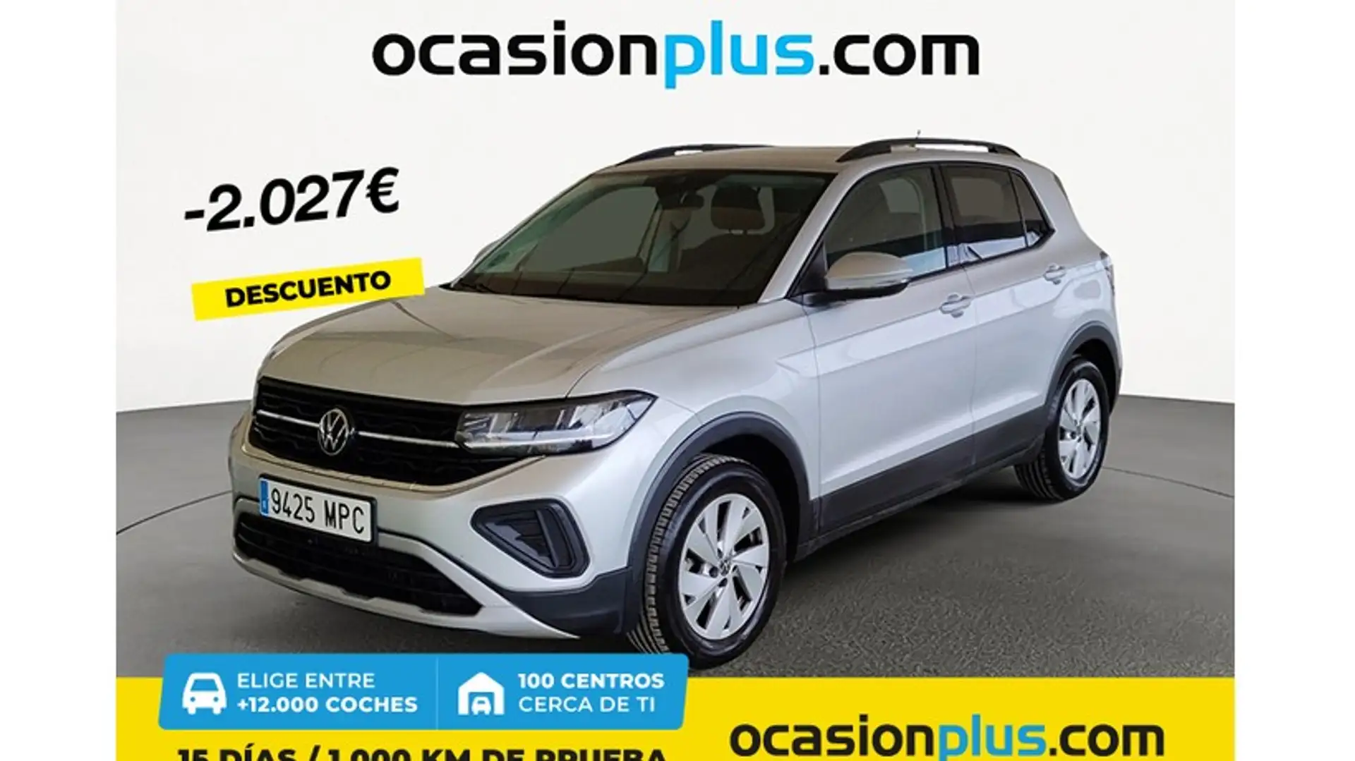 Volkswagen T-Cross 1.0 TSI Life 85kW Aut. Silber - 1