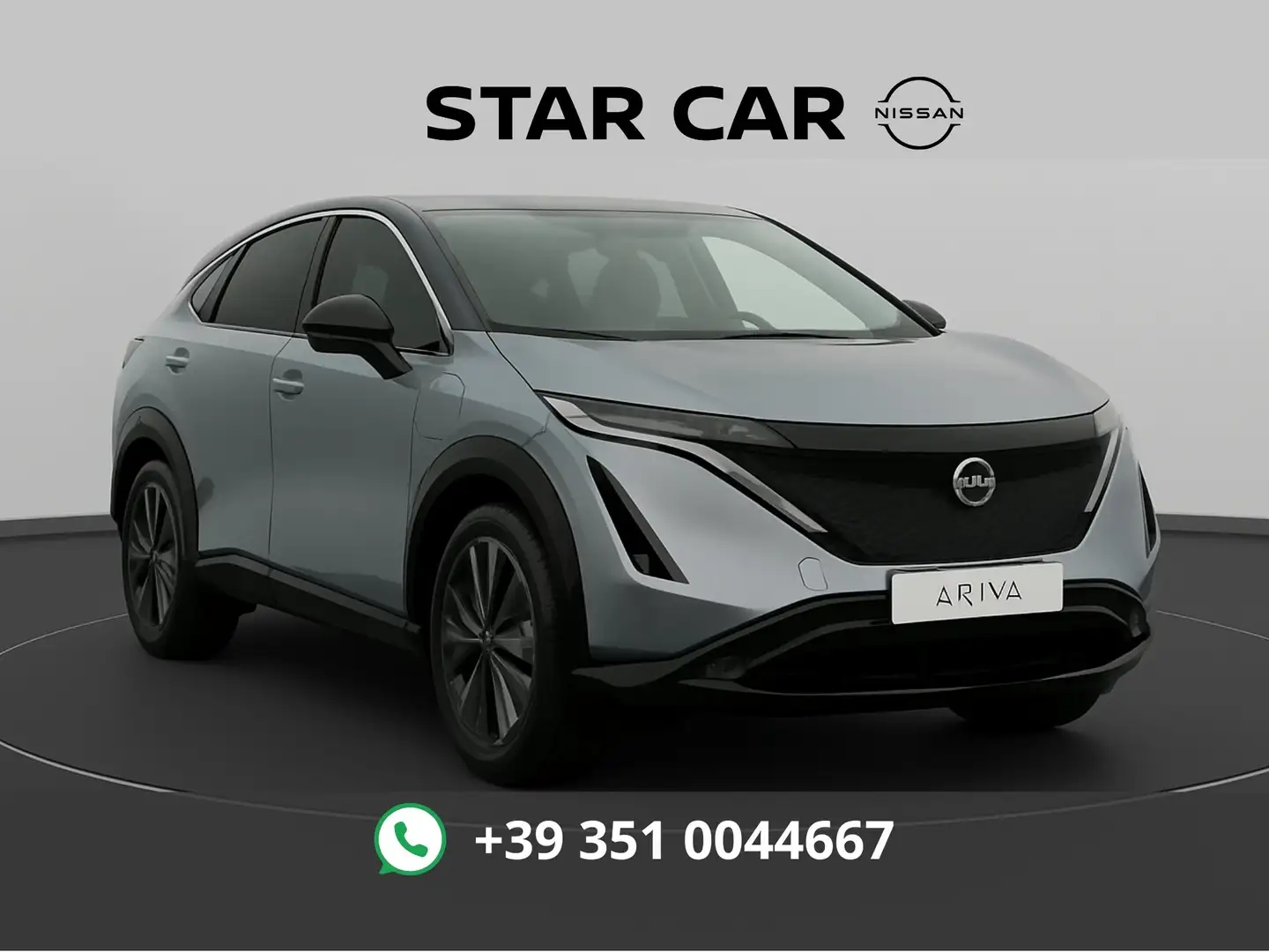 Nissan Ariya 63 kWh Engage 2wd Grigio - 1