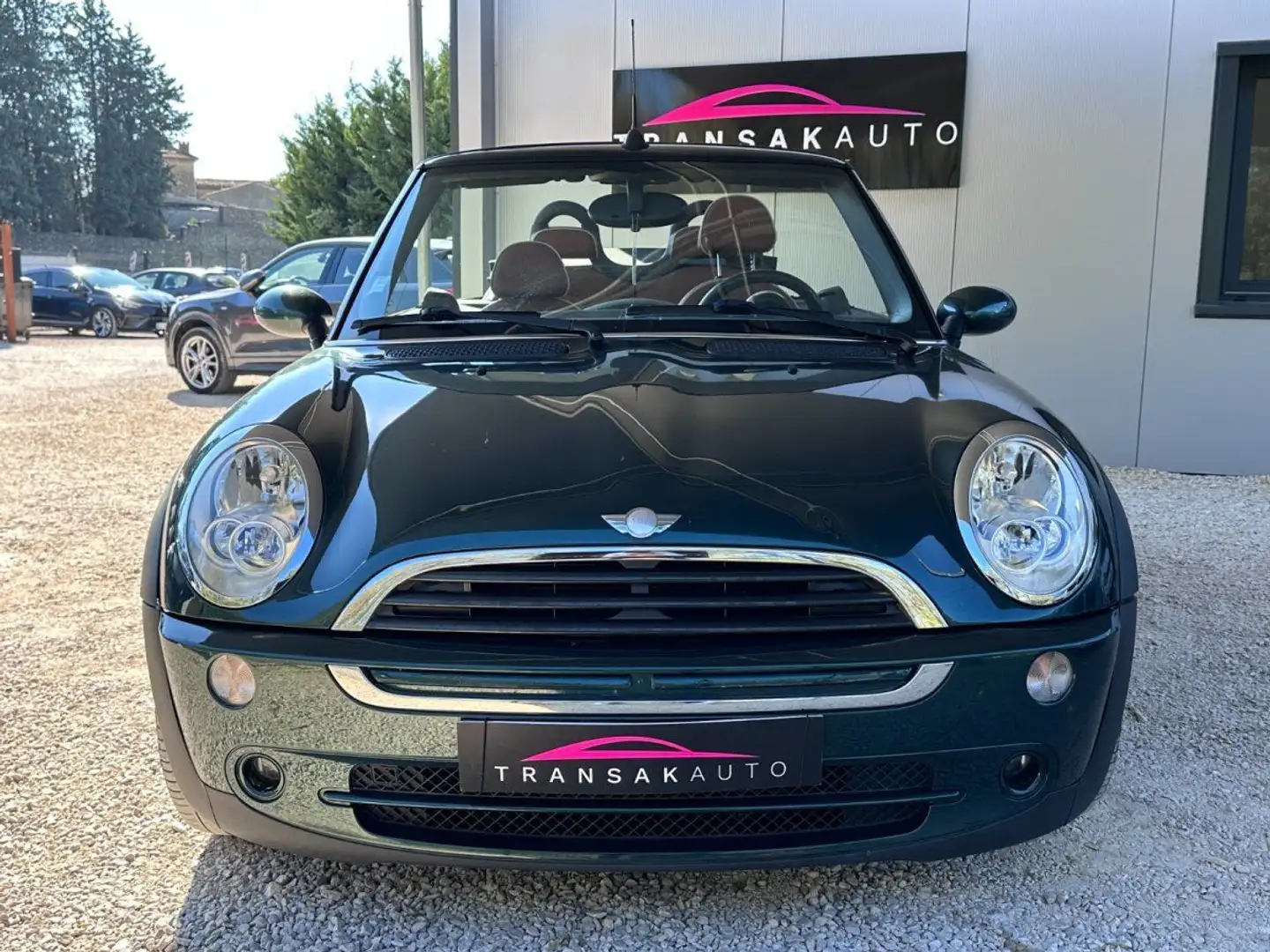 MINI One Cabriolet 1.6 BVM5 Série Limitée Sidewalk / British Racing Green / Origine France Vert - 2