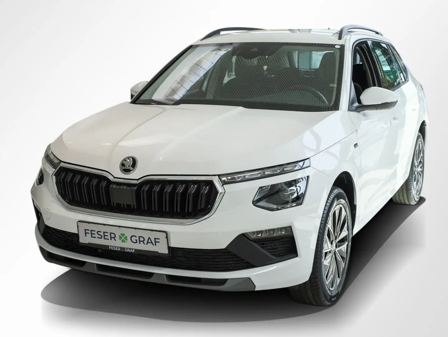 Skoda Kamiq 1.0 TSI Tour Kessy RüKa Smart Link Sitzh. Weiß - 1