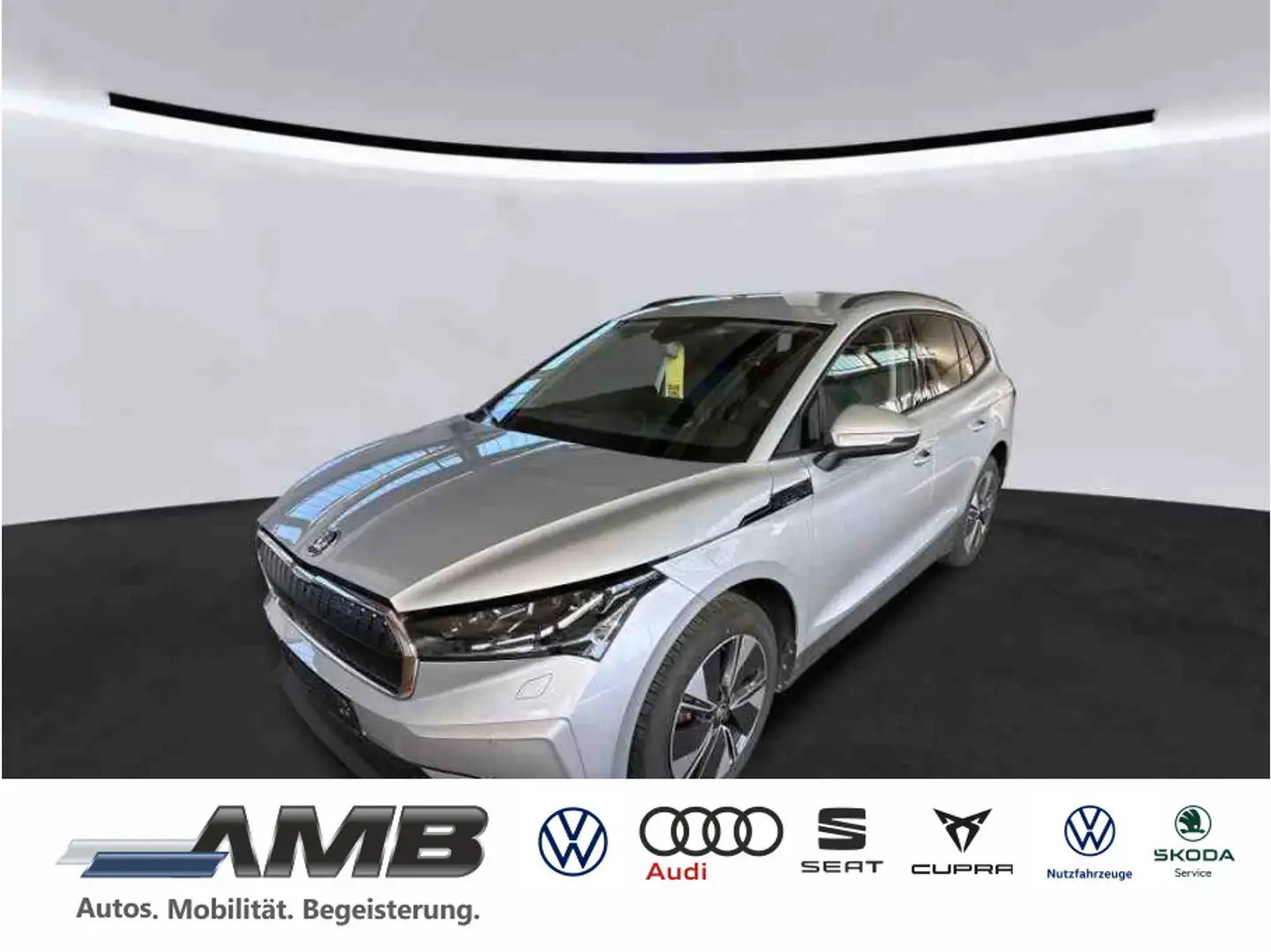 Skoda Enyaq 60 Loft/Matrix/ACC/Navi/RFK/Wärmepumpe Silber - 1