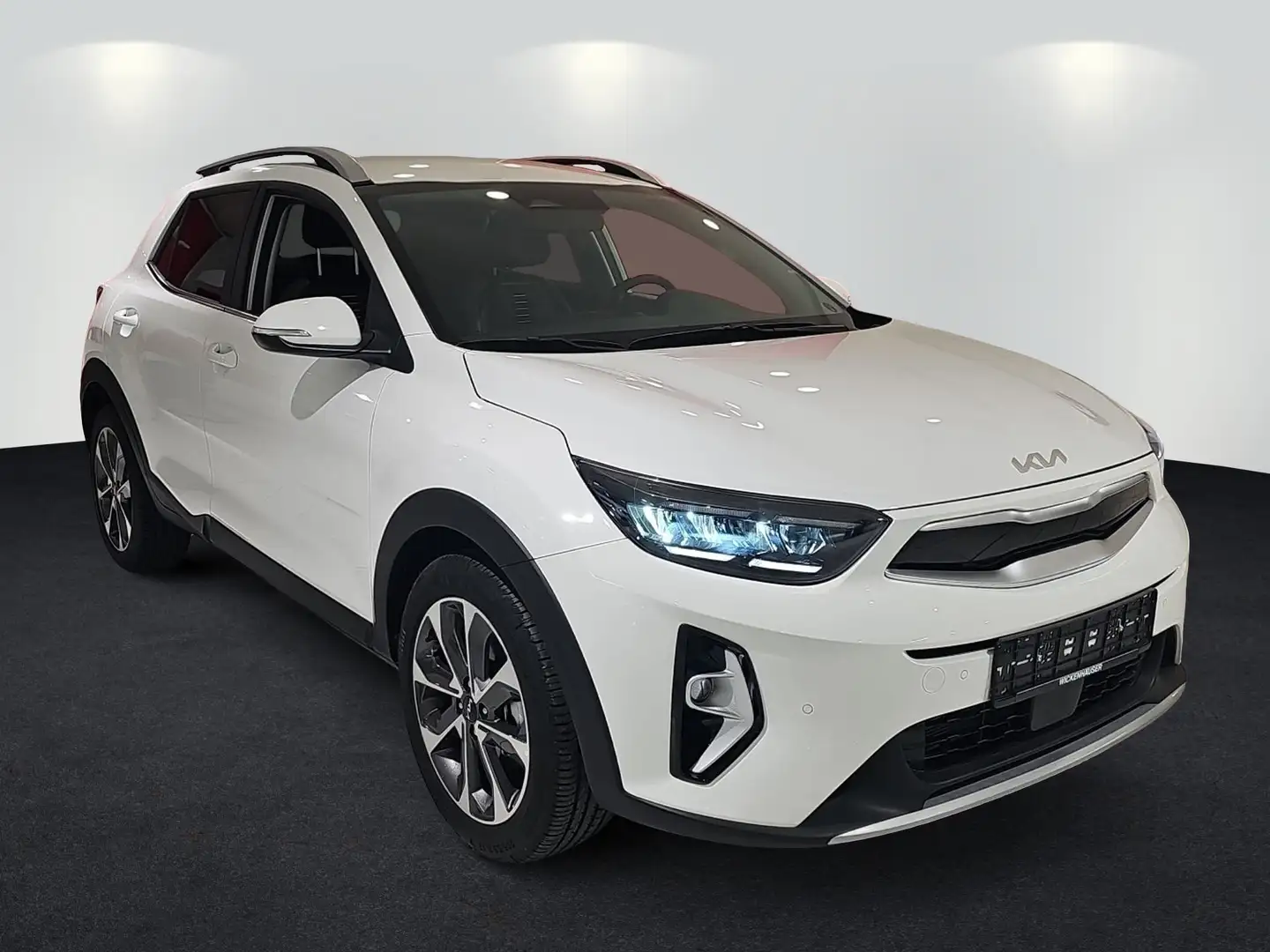 Kia Stonic 1.0 T-GDI Mild-Hybrid Spirit FLA SpurH Weiß - 2