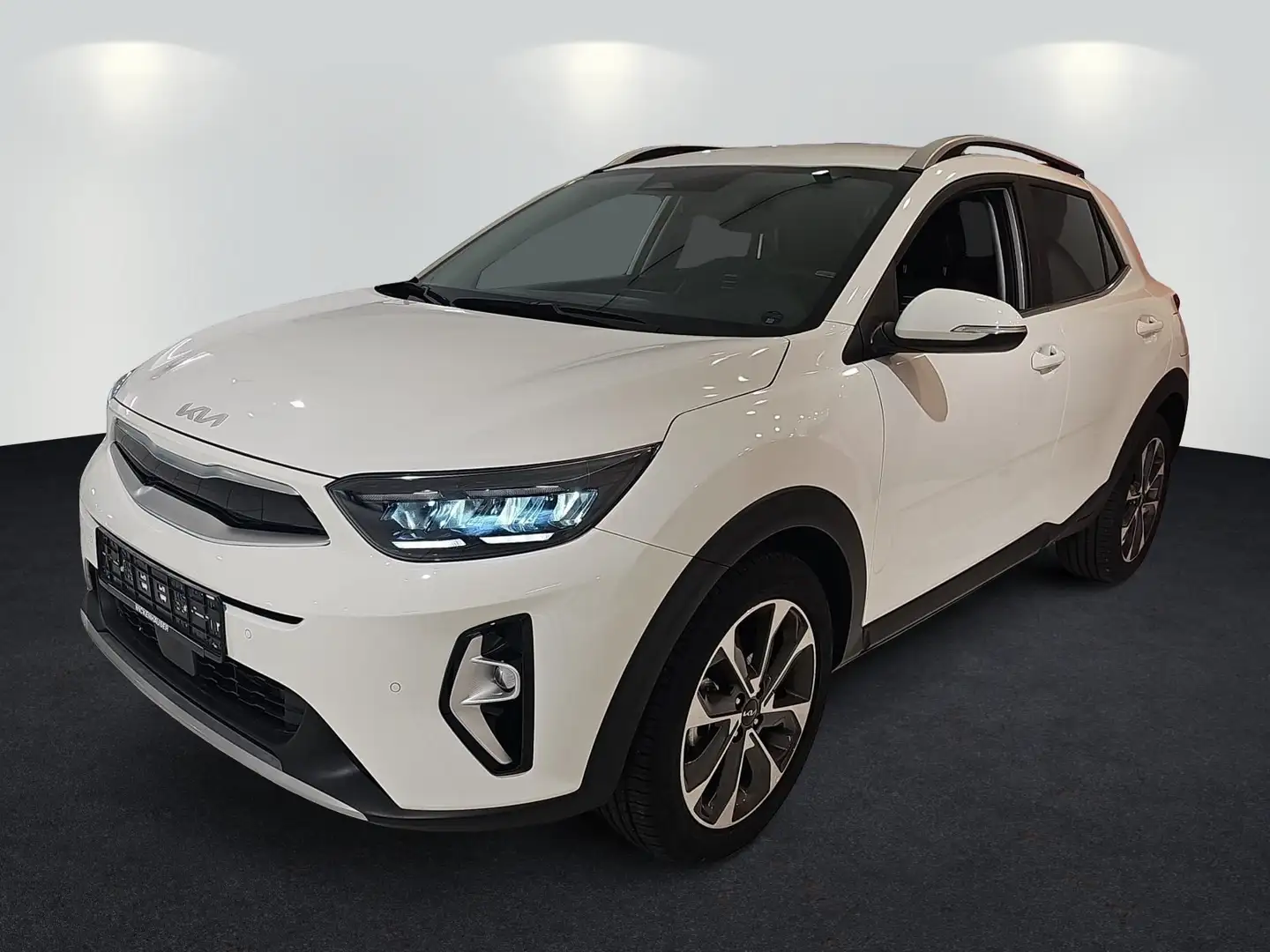 Kia Stonic 1.0 T-GDI Mild-Hybrid Spirit FLA SpurH Weiß - 1