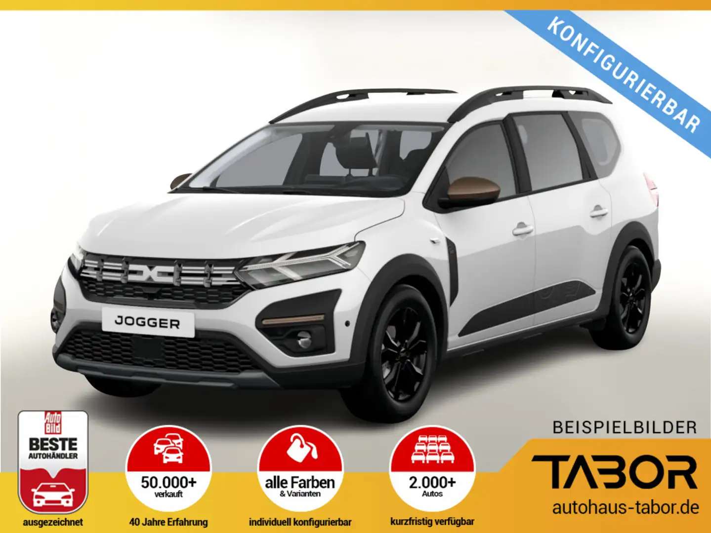 Dacia Jogger EXTREME+ TCe 110 Weiß - 1