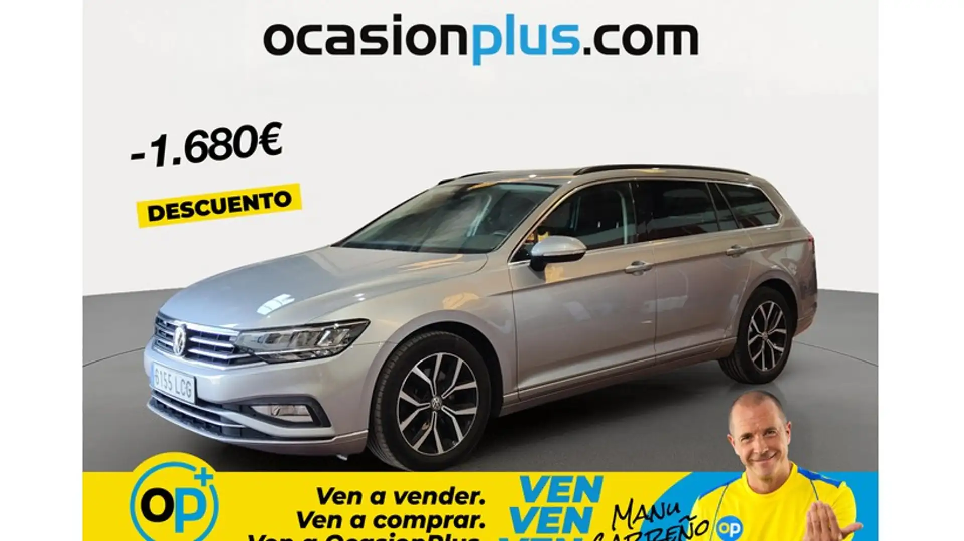 Volkswagen Passat Variant 2.0TDI EVO Executive DGS7 110kW Plateado - 1