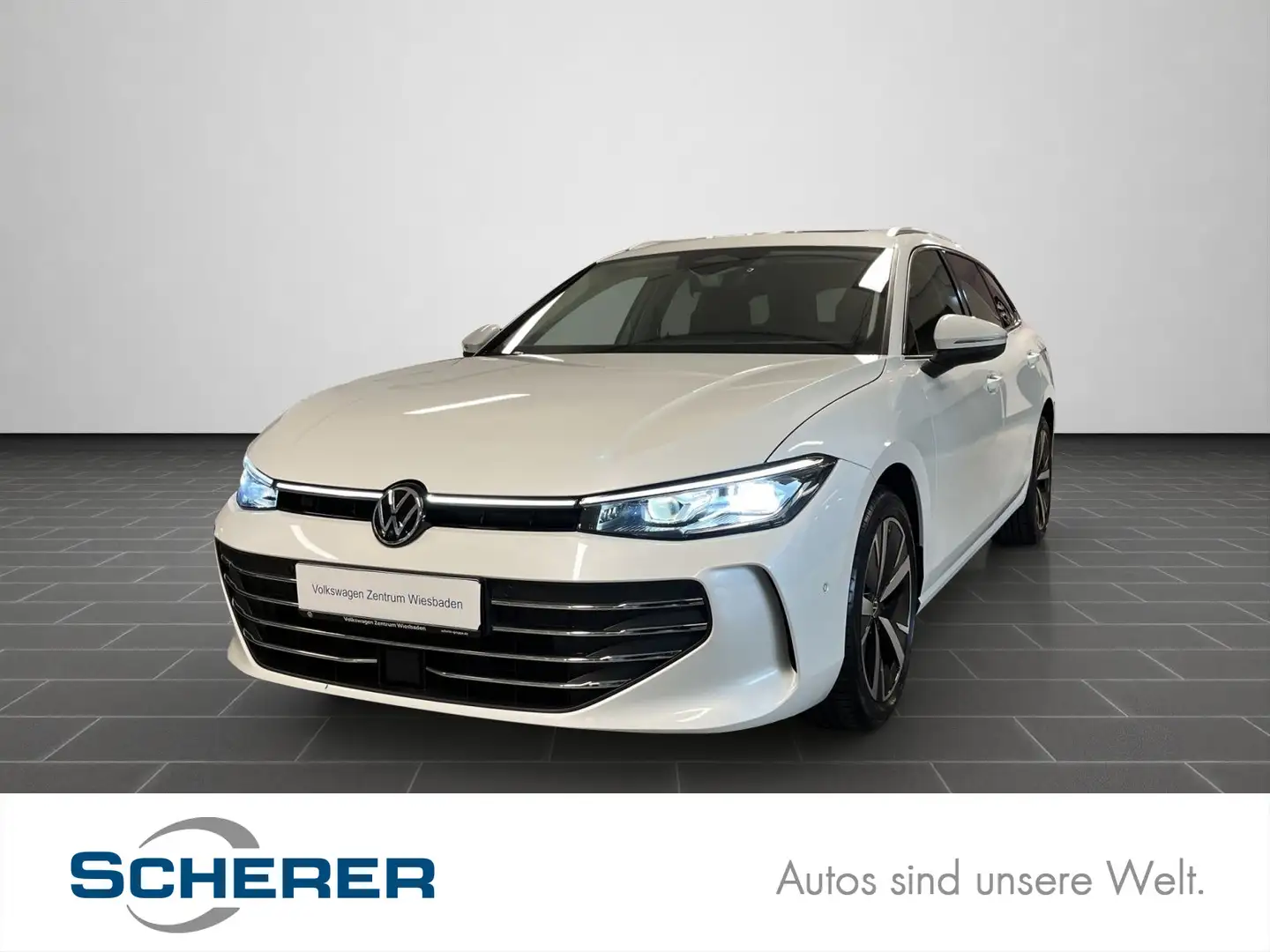 Volkswagen Passat Variant 2.0 TDI DSG , Navi, Sitzh., HUD, Weiß - 1