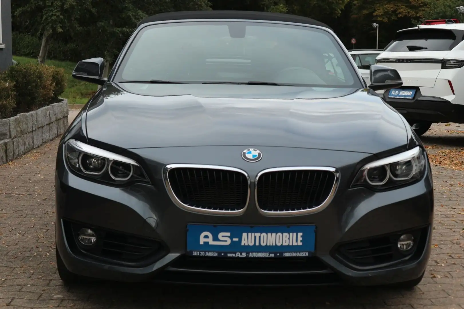 BMW 218 i Cabrio *2.HAND/S-TRONIC/NAVI/LED/PDC* Gri - 2