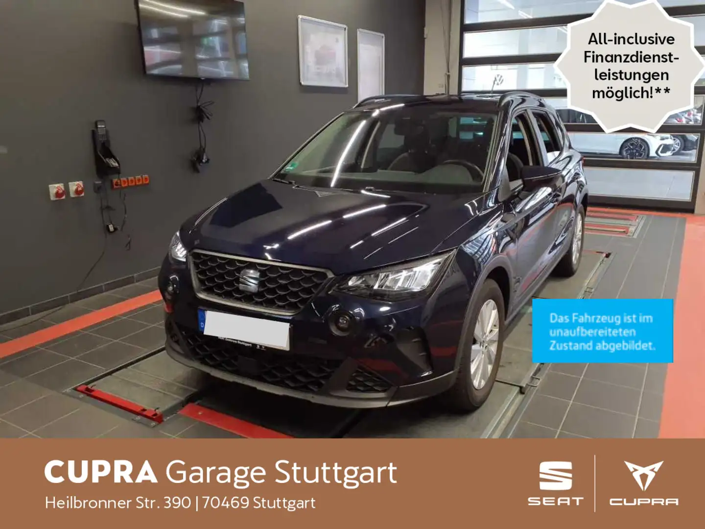 SEAT Arona Style 1.0 TSI 70 kW Blau - 1