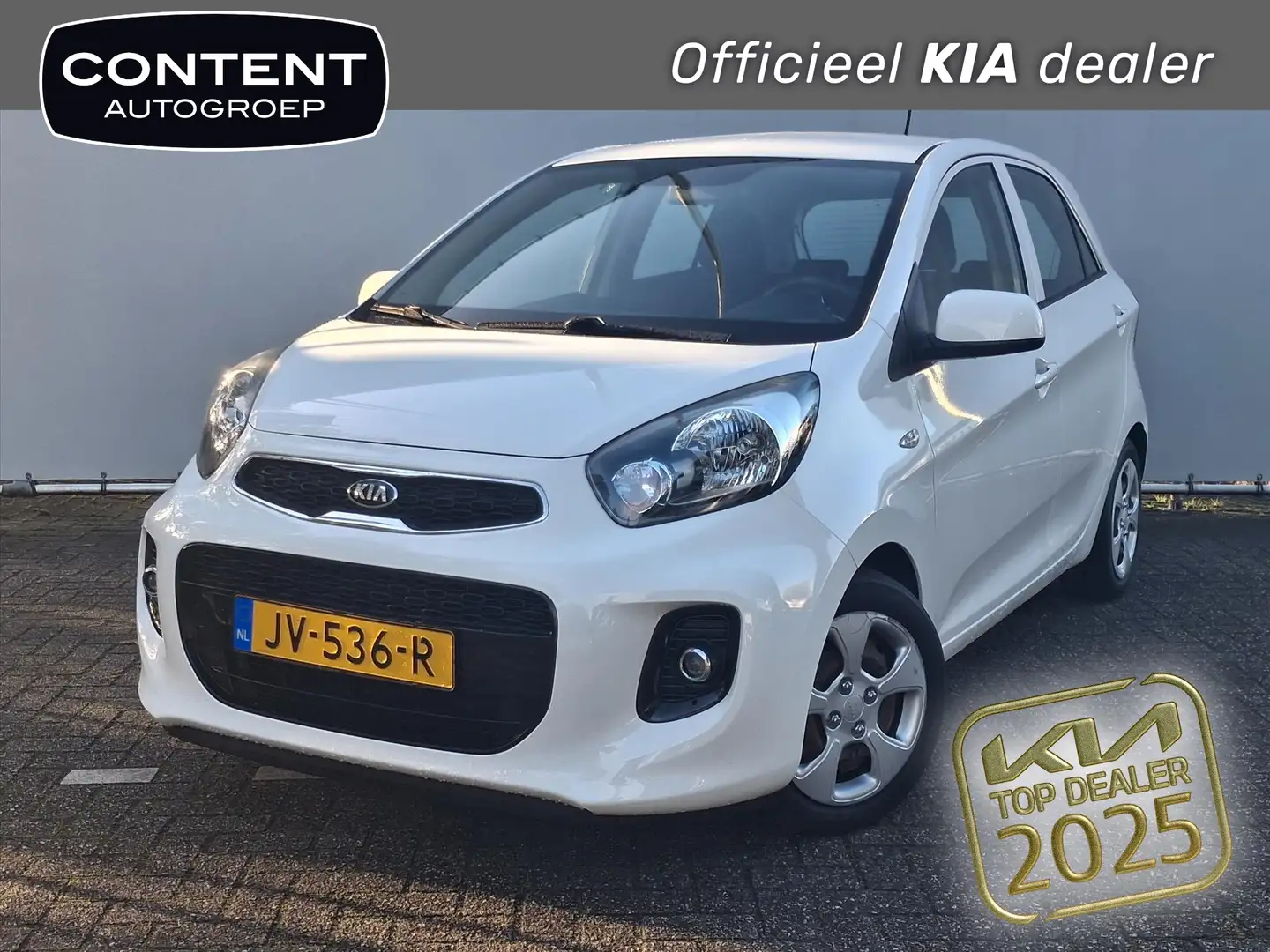 Kia Picanto 1.0 69 PK 5Drs ComfortLine I Airco Wit - 1