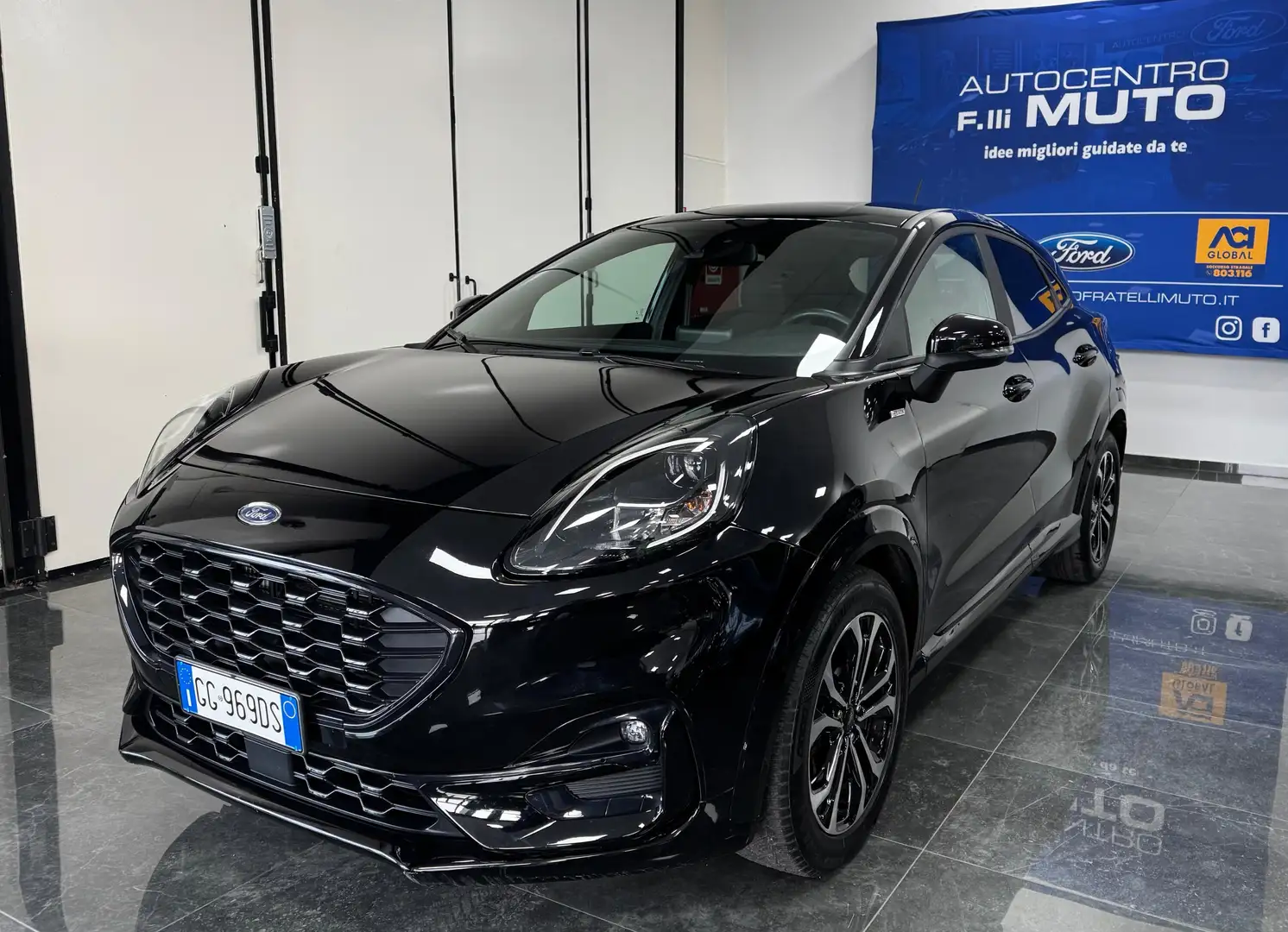 Ford Puma 1.0 Ecoboost Hybrid ST-Line Noir - 1