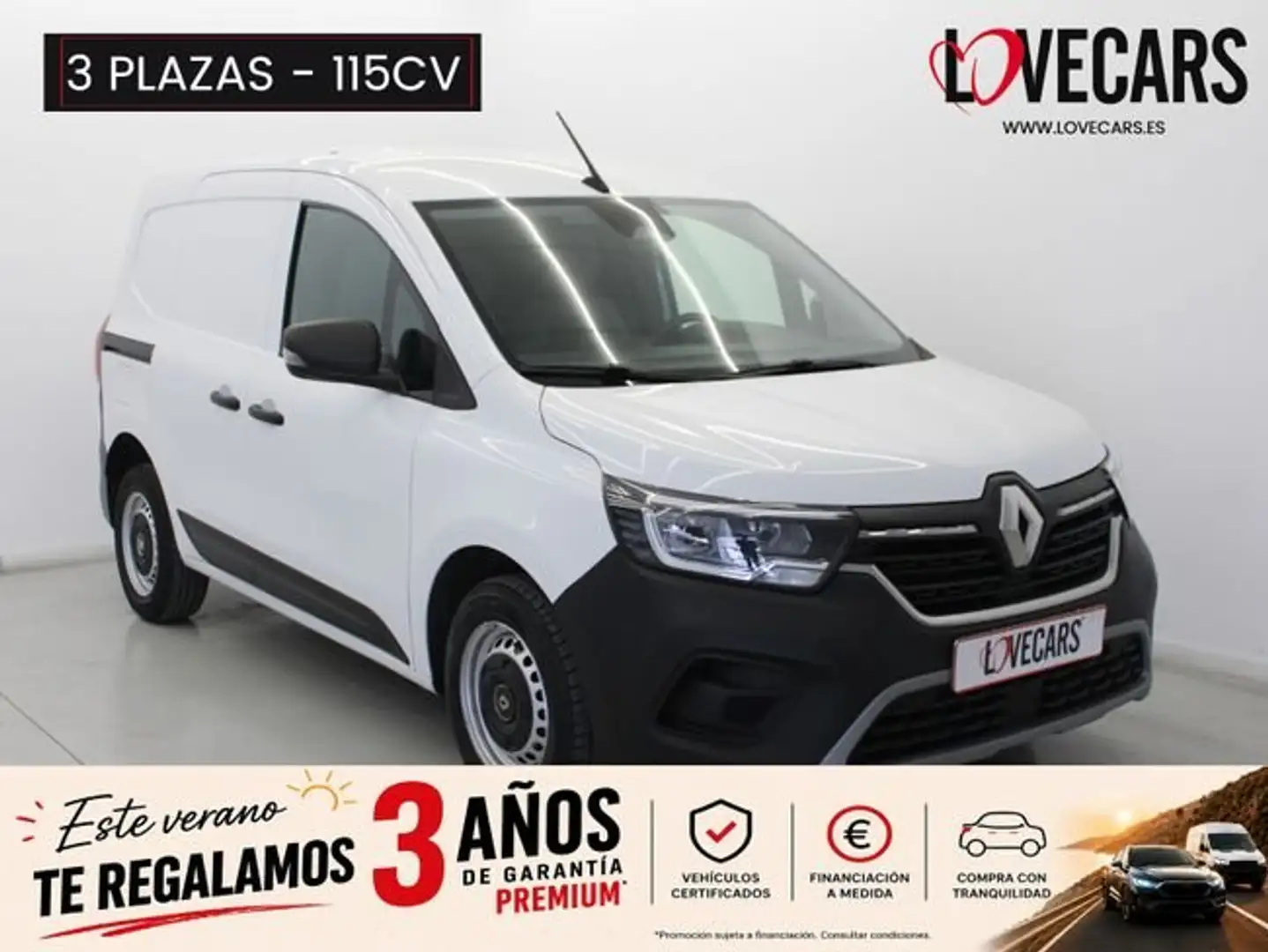 Renault Kangoo 1.5 DCI new FG. 3 PLAZAS 115 Blanco - 1