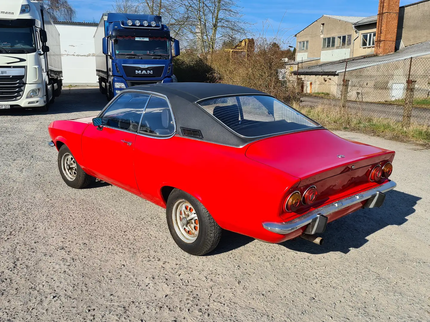 Opel Manta A 1900 S  Oldtimer  Schiebedach Rouge - 2