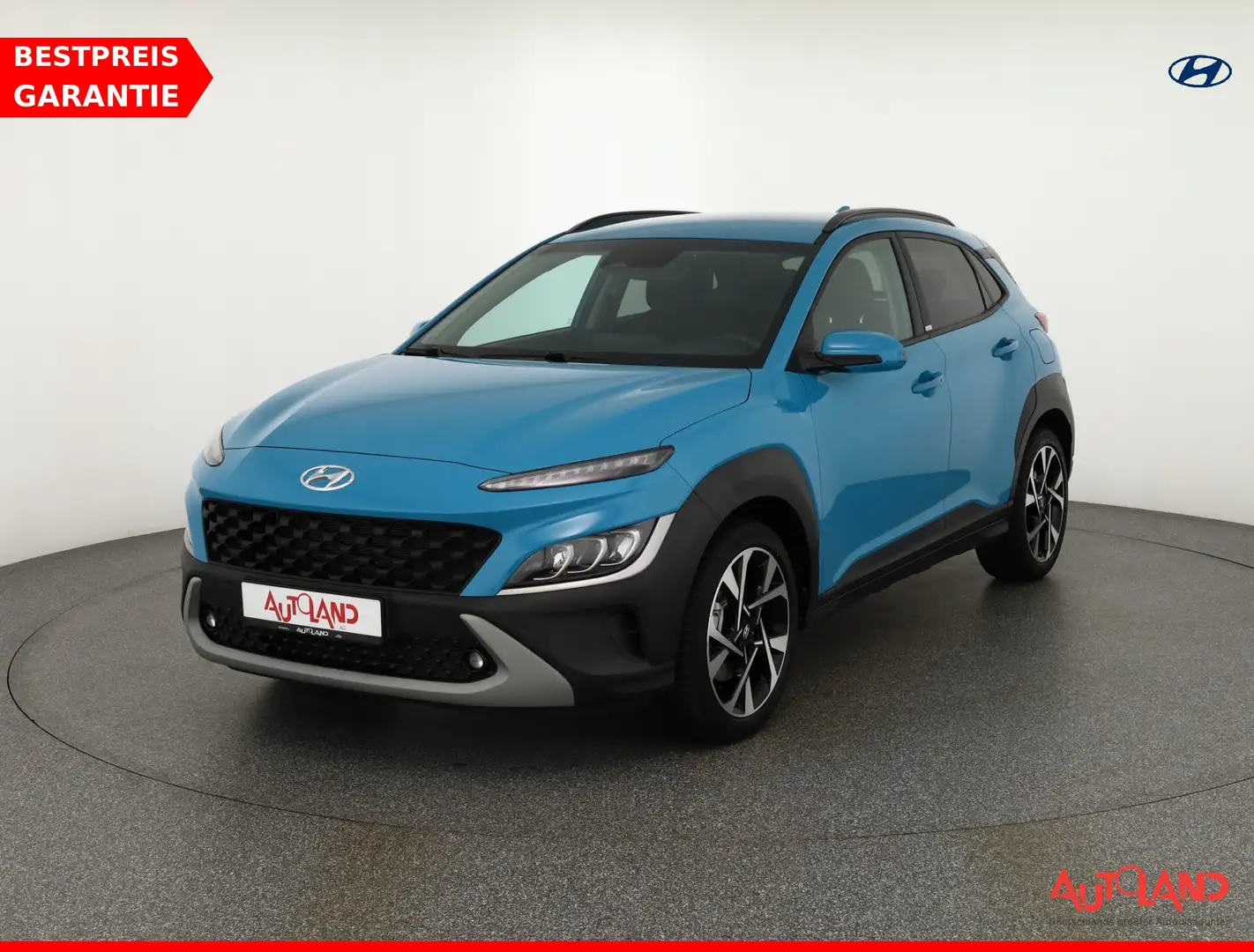 Hyundai KONA 1.0 T-GDI Pure LED Navi Sitzheizung Kamera Blau - 1