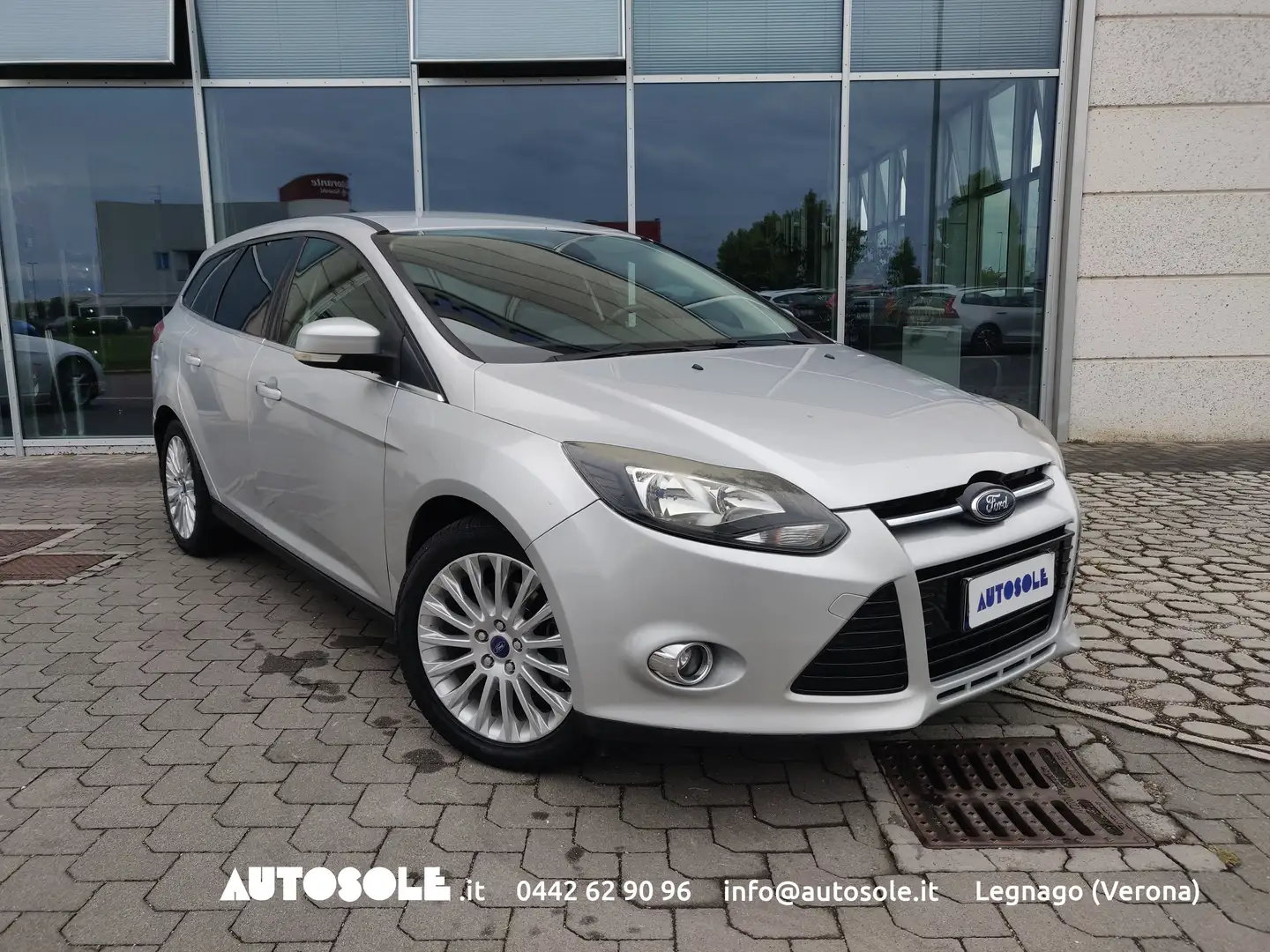 Ford Focus Focus SW 1.6 Ecoboost Titanium Argent - 1