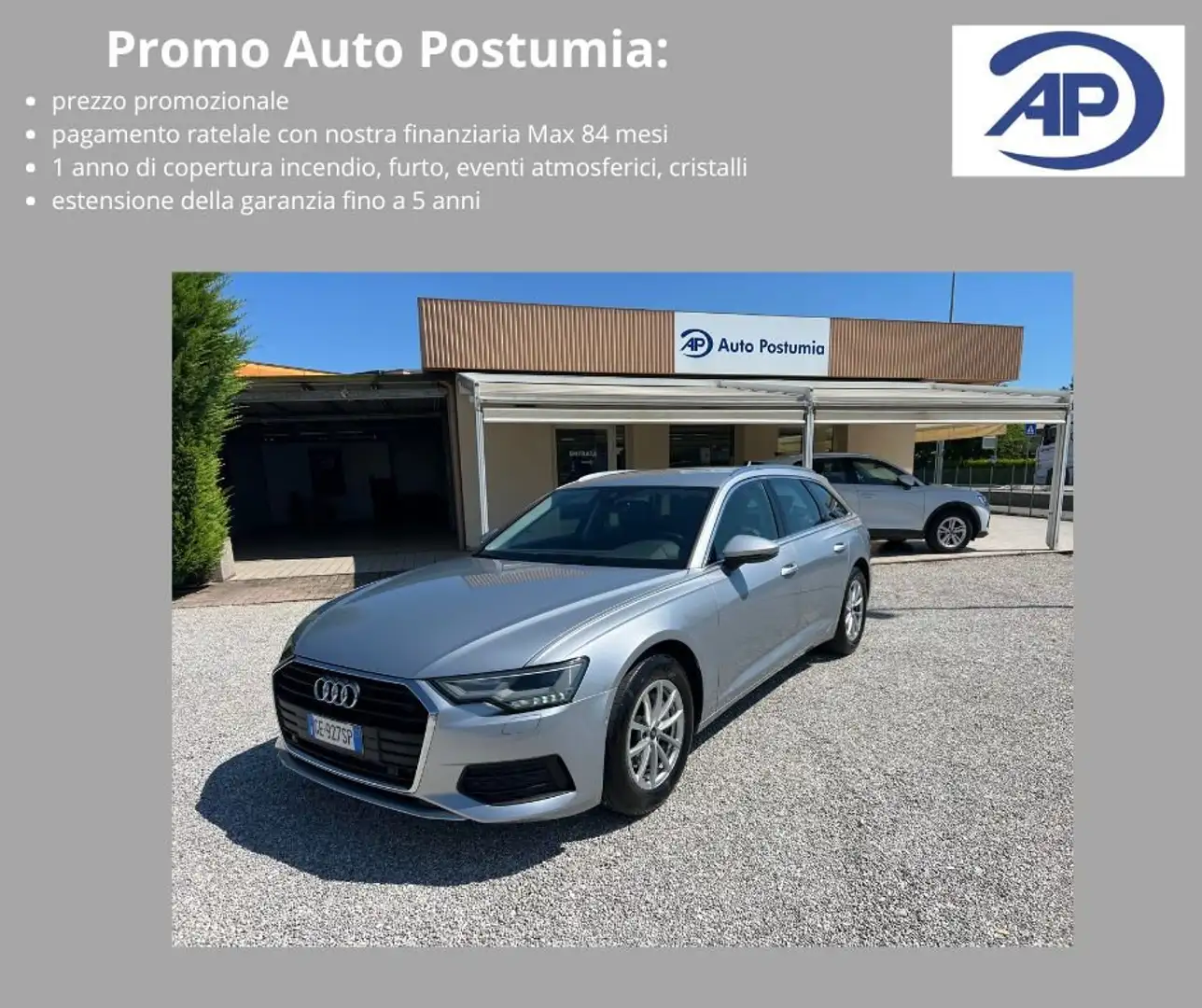 Audi A6 Avant Avant 40 2.0 Tdi Mhev Business Plus S-tronic Argent - 1