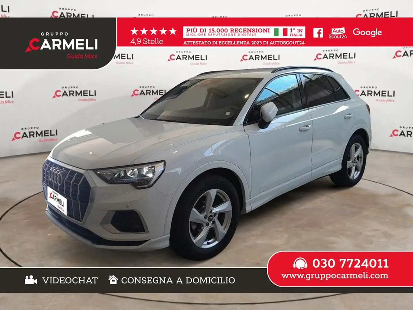 Audi Q3 35 1.5 tfsi Business Advanced s-tronic Bianco - 1