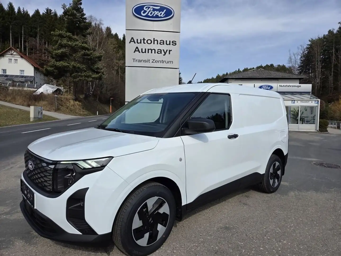 Ford Transit Courier Elektro 100kW Trend Weiß - 1