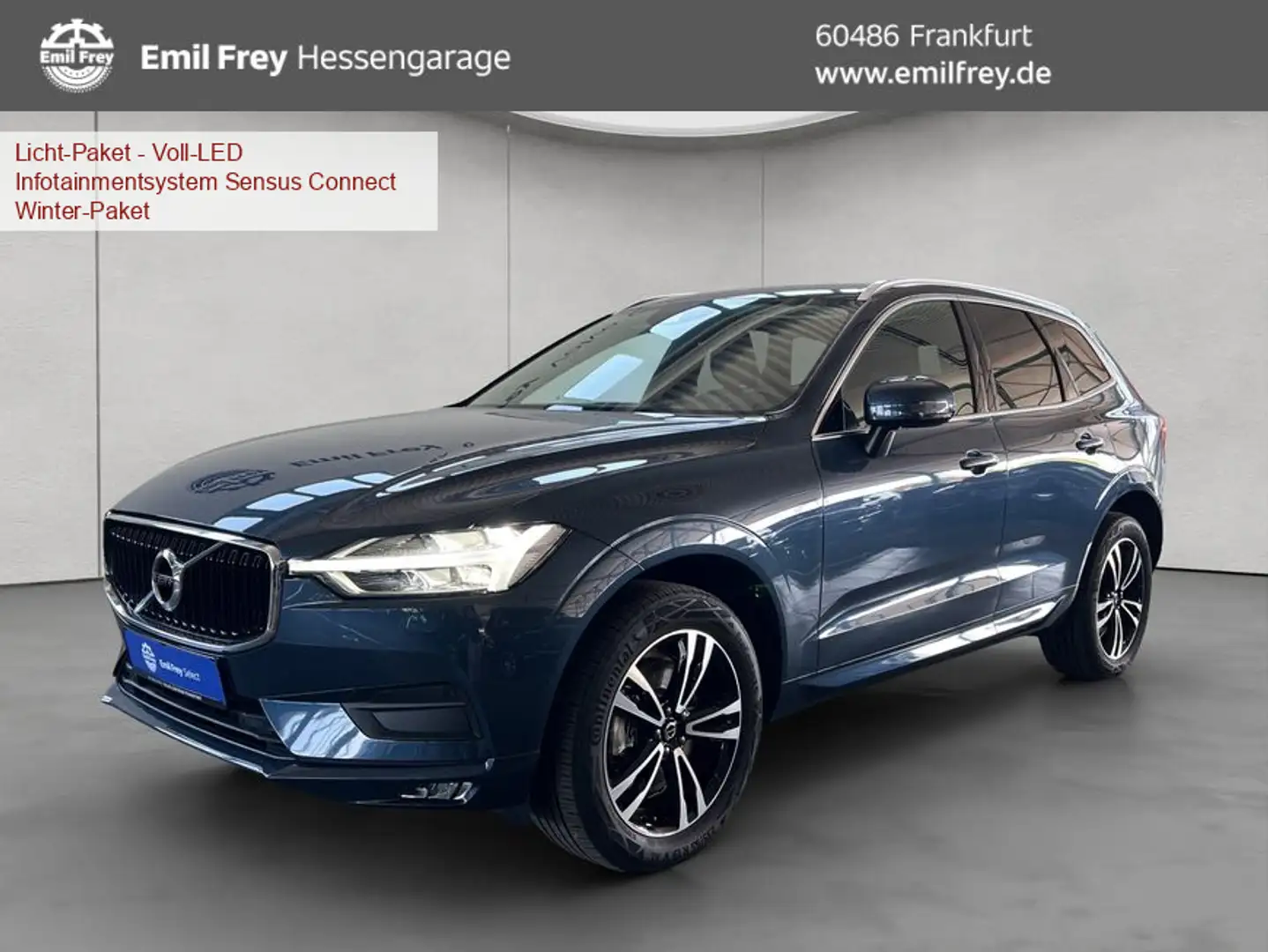 Volvo XC60 XC60 B4 D AWD Momentum-Pro Aut BLIS 19'' Kamera Na Blau - 1