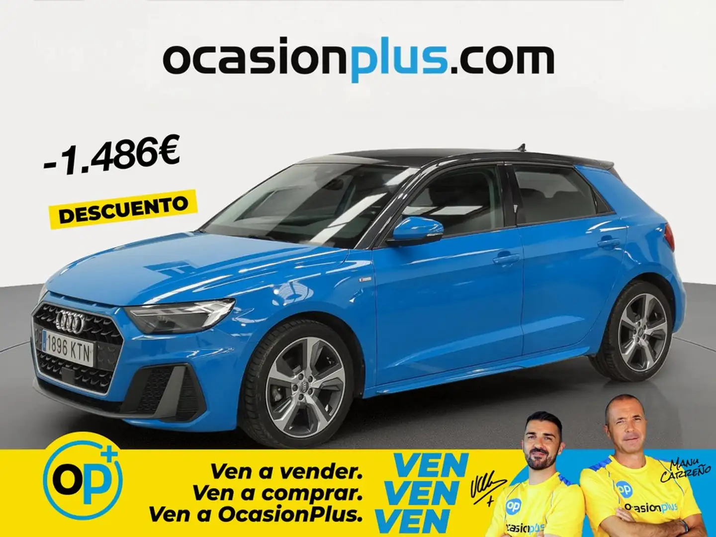 Audi A1 Sportback 30 TFSI S line Azul - 1