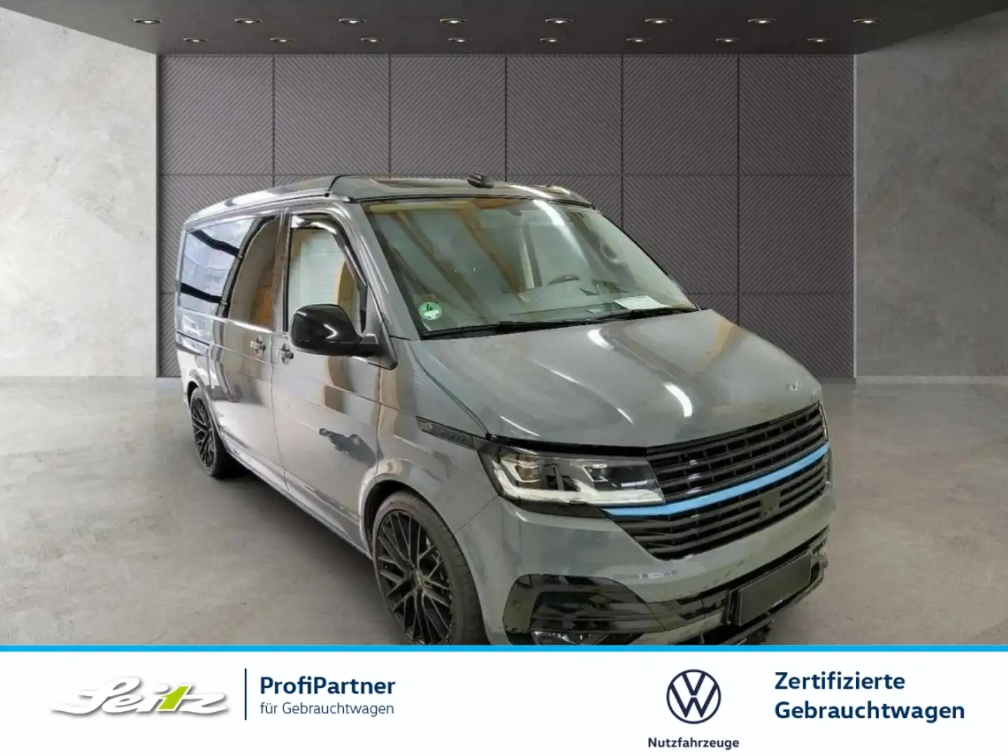 Volkswagen T6.1 California 2.0 TDI 4M KR Beach Tour Edition *6-SITZER*AHK*KAM Grau - 1