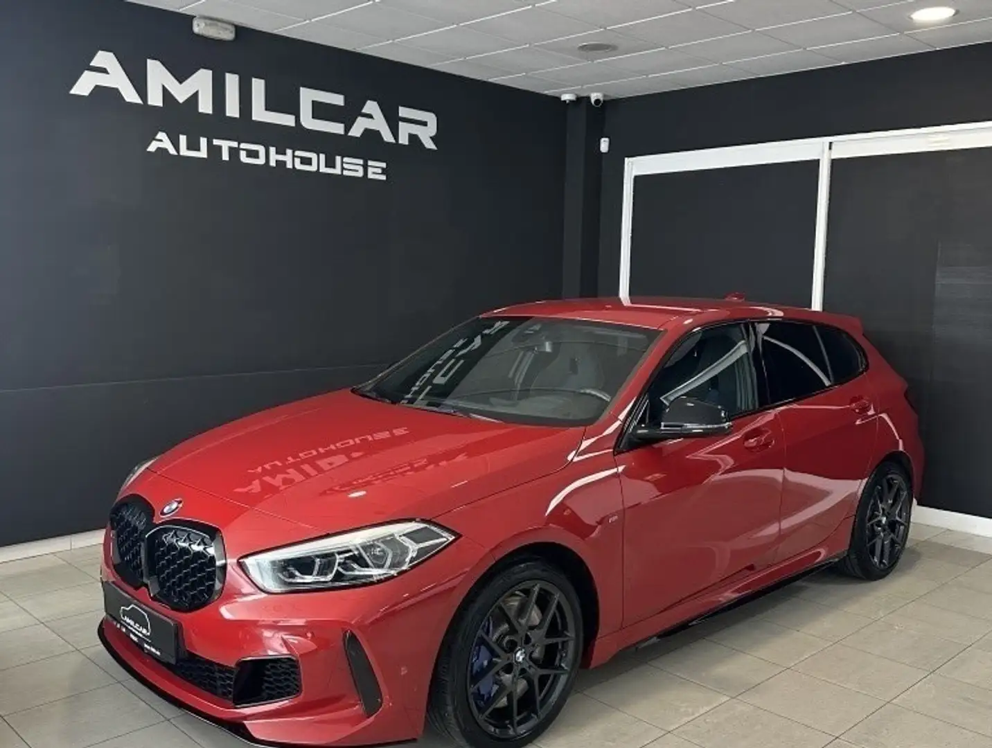 BMW 135 M135iA xDrive (9.75) Rojo - 1