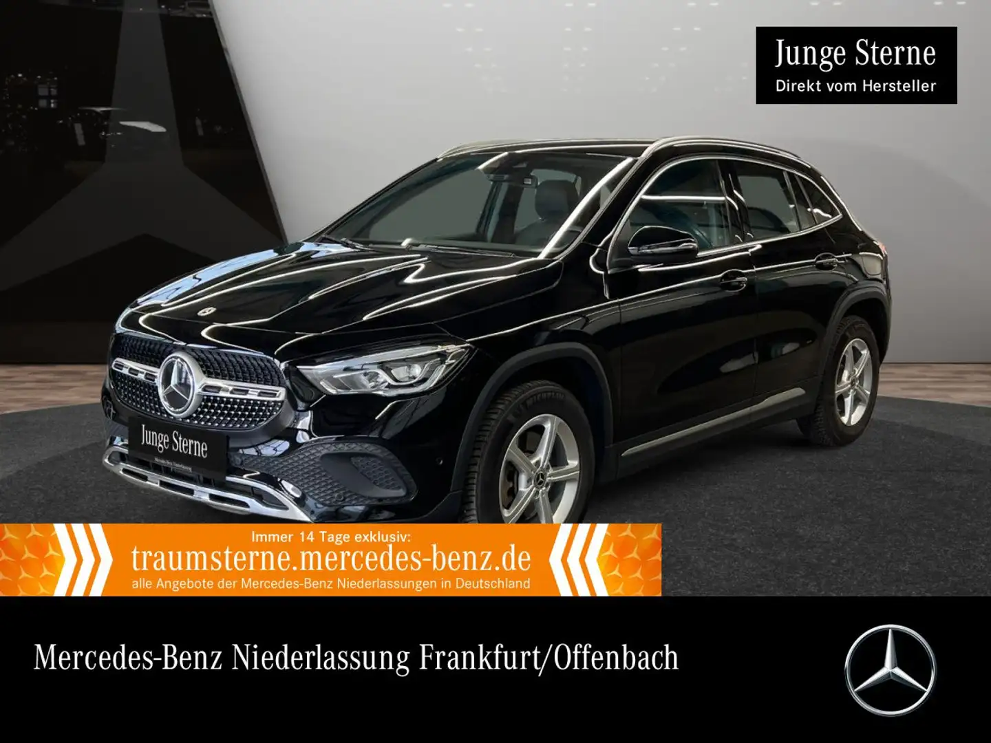 Mercedes-Benz GLA 250 e PROGRESSIVE+AHK+LED+KAMERA+8G Zwart - 1