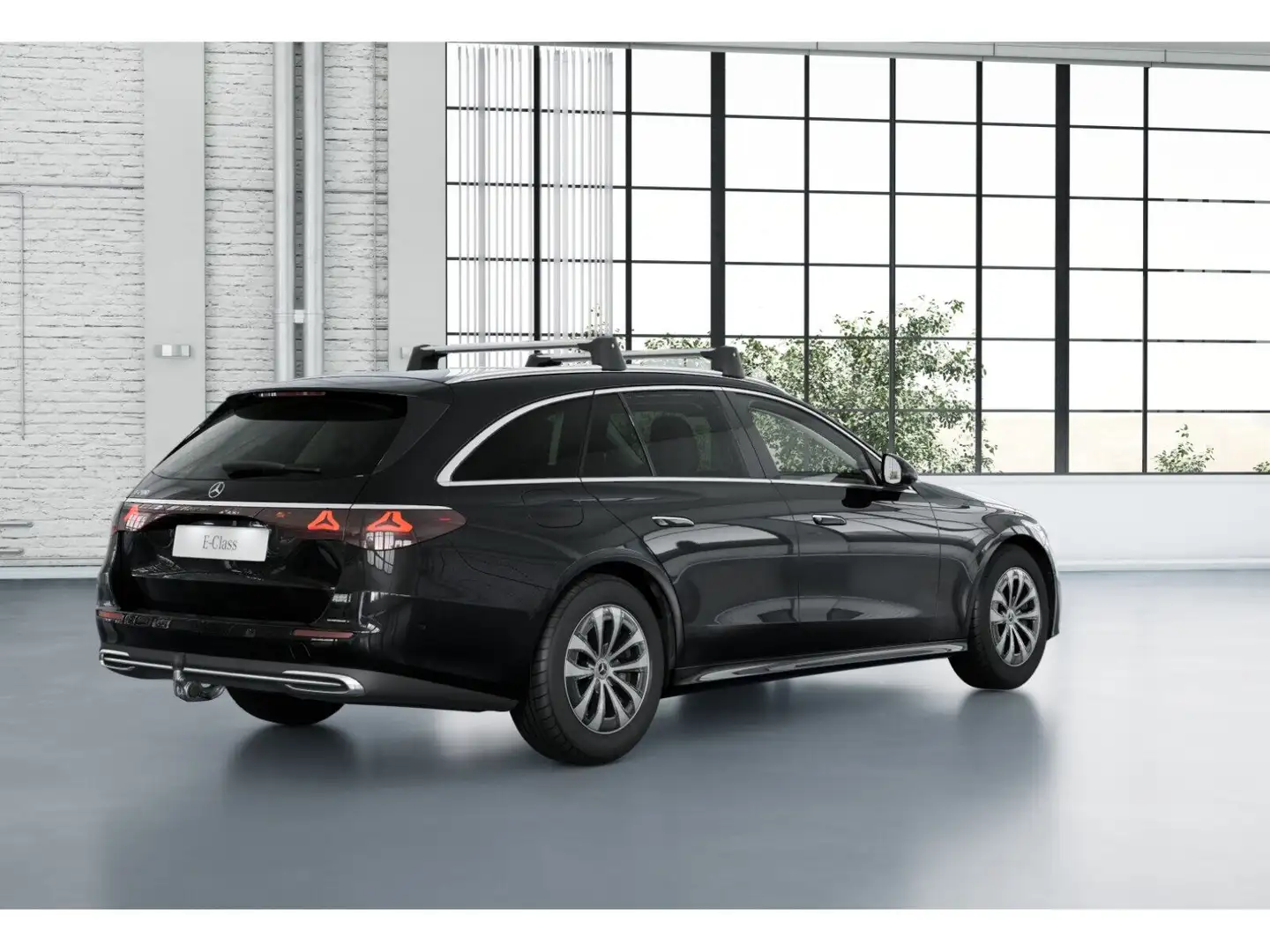 Mercedes-Benz E 200 T AVANTGARDE+DIGITAL+DISTR+AMBIENTE+AHK Schwarz - 2