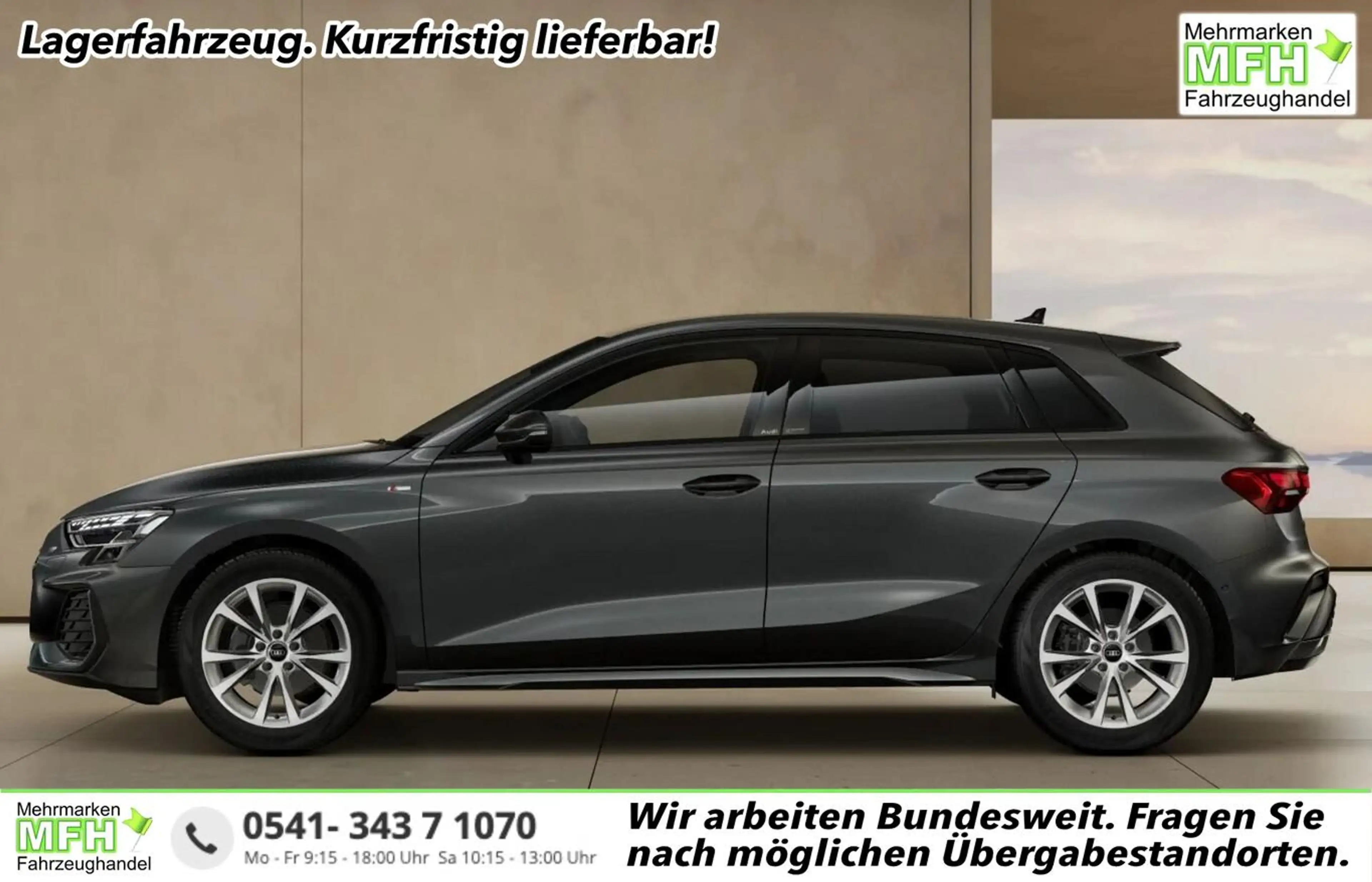 Audi A3 Sportback S line Nav KlimaP LED+ ACC SportS 110...
