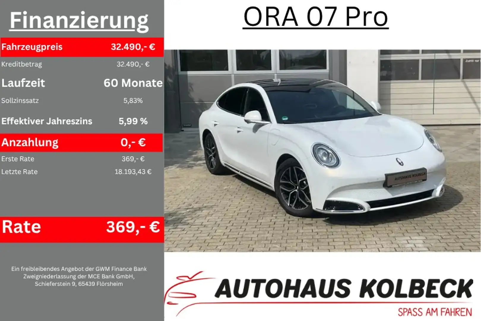 GWM ORA 07 PRO Bianco - 1