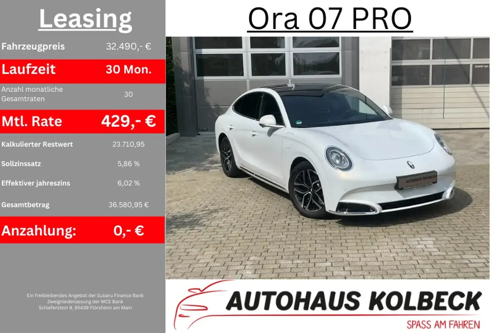 GWM ORA 07 PRO Weiß - 2