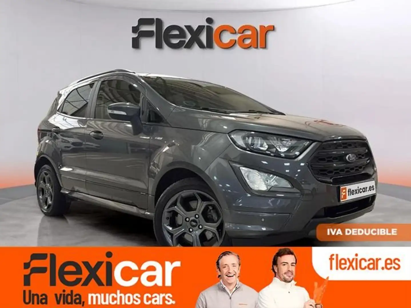 Ford EcoSport 1.0 EcoBoost ST Line 125 Gris - 1
