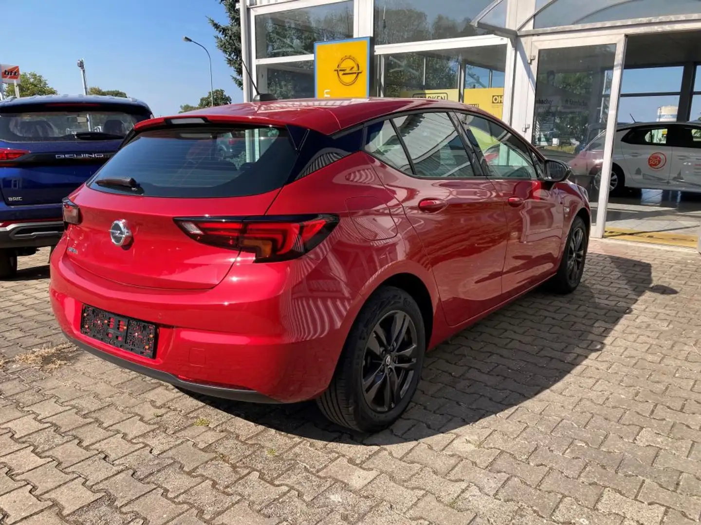 Opel Astra 1.2 Turbo Start/Stop 2020/ RFK/Navi/DAB/SHZ/LHZ Rood - 2