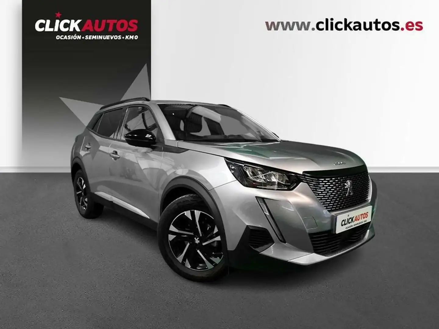 Peugeot 2008 1.2 PureTech S&S Allure Pack 100 Gris - 2
