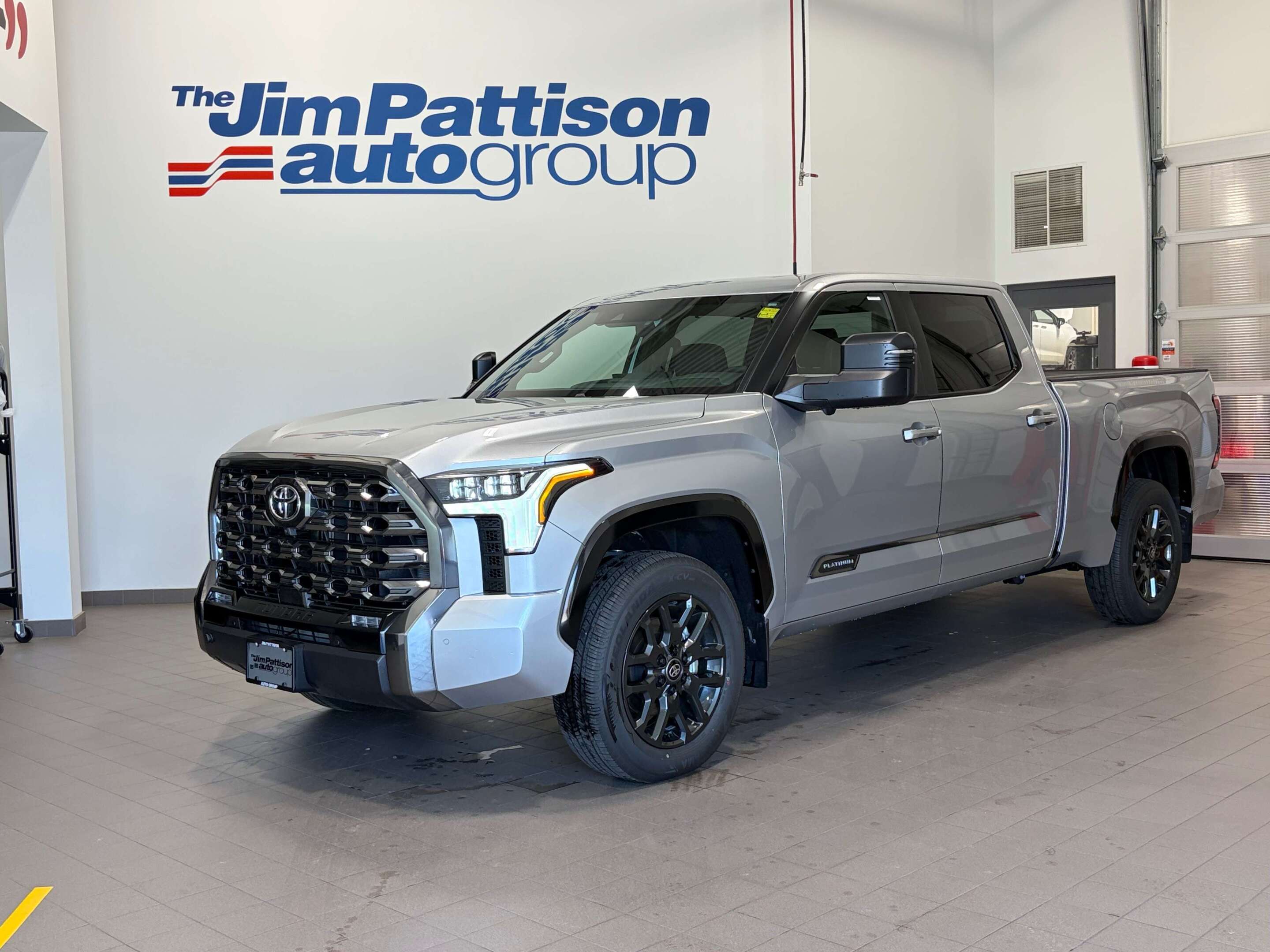 Silver 2026 Toyota Tundra Pickup Truck Four-Wheel Drive Automatic