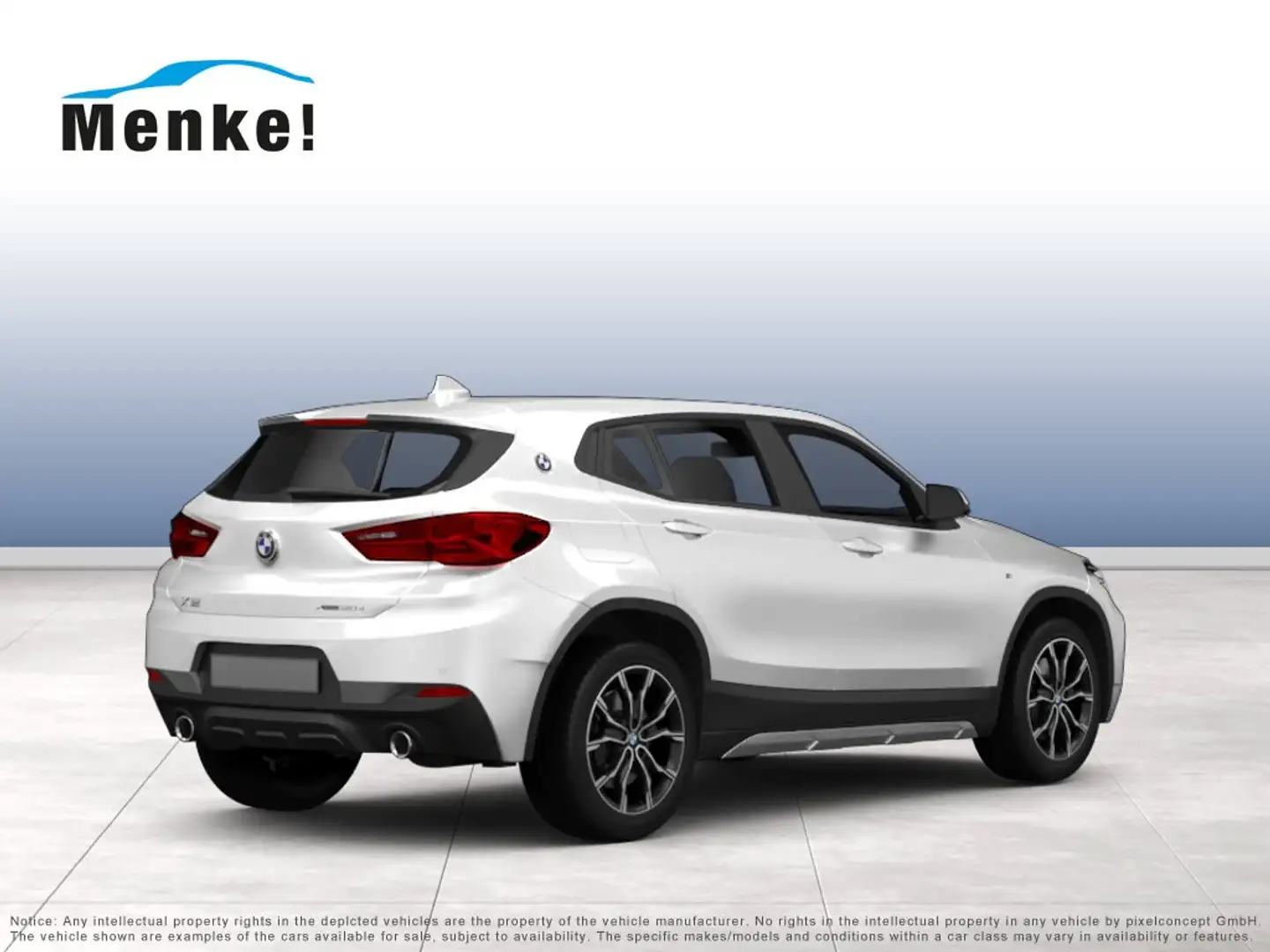 BMW X2 xDrive25e A M Sportpaket DAB LED Navi Shz Weiß - 2