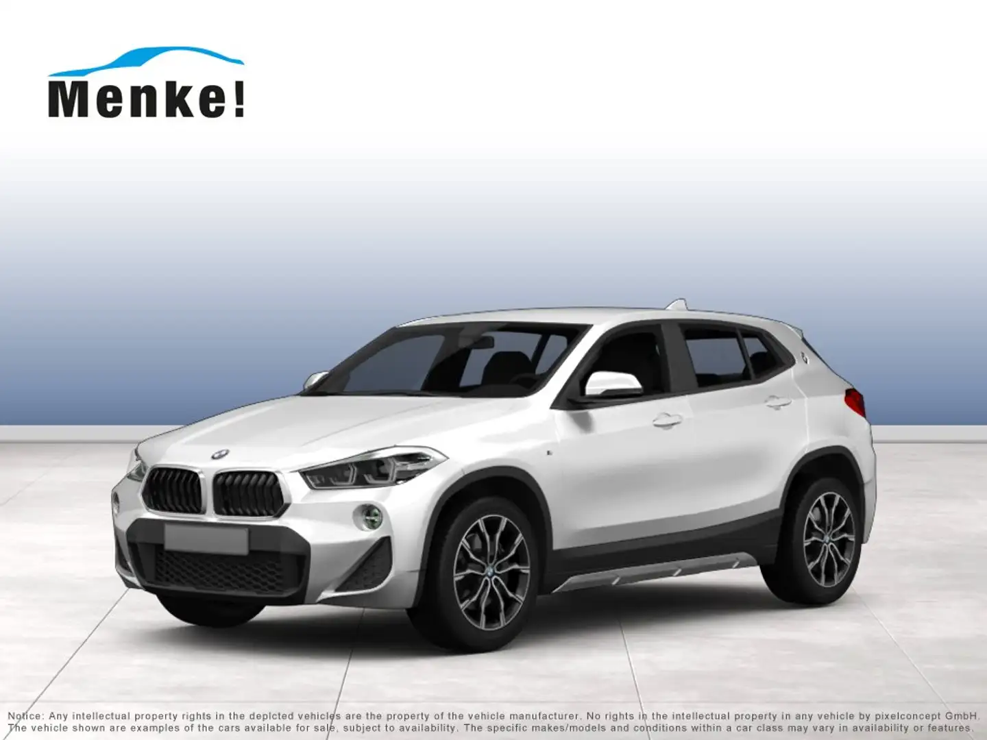 BMW X2 xDrive25e A M Sportpaket DAB LED Navi Shz Weiß - 1