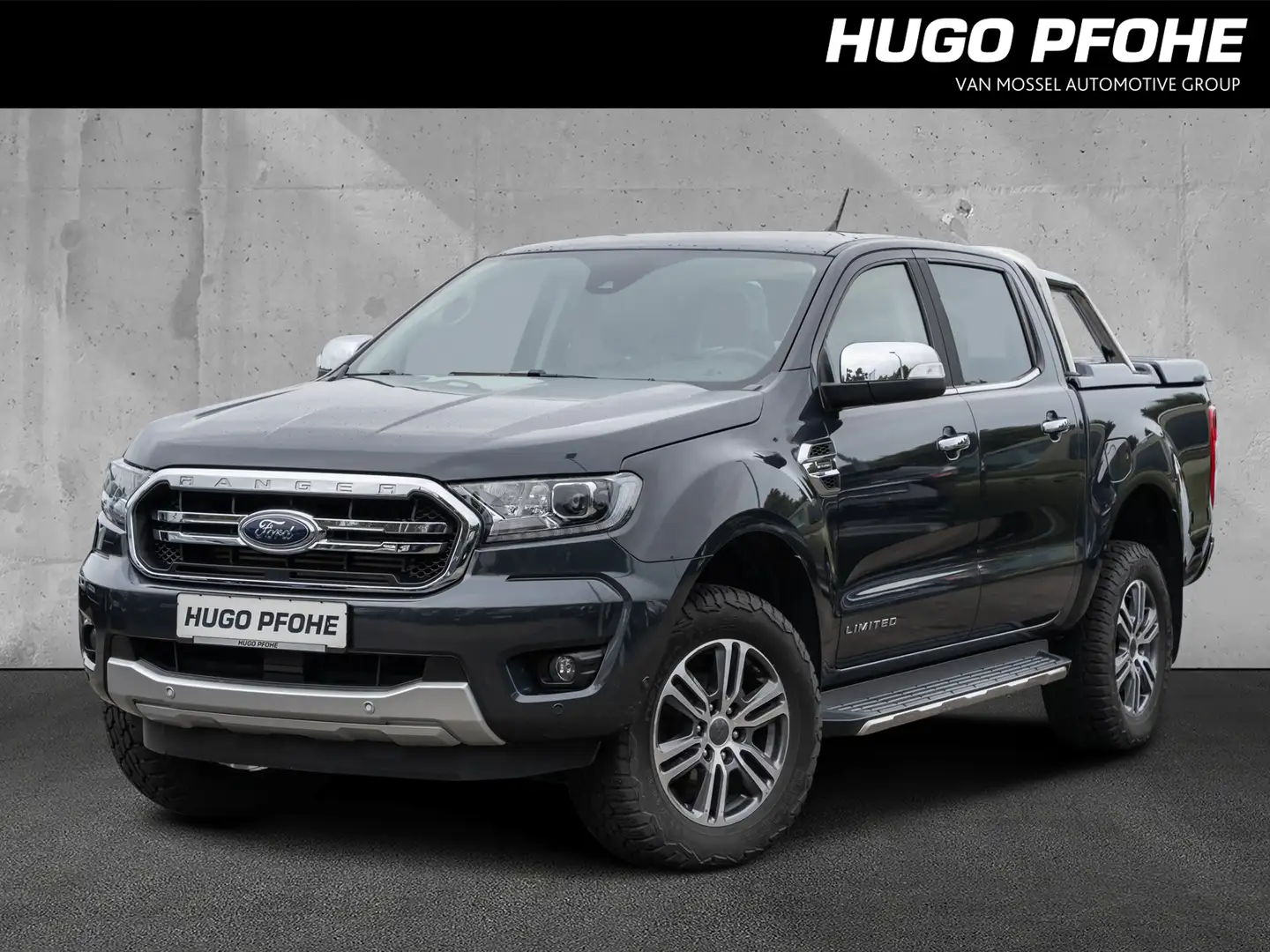 Ford Ranger Limited 4x4 | AHK | NAVI | RFK | LEDER | ACC | SHZ Grau - 1