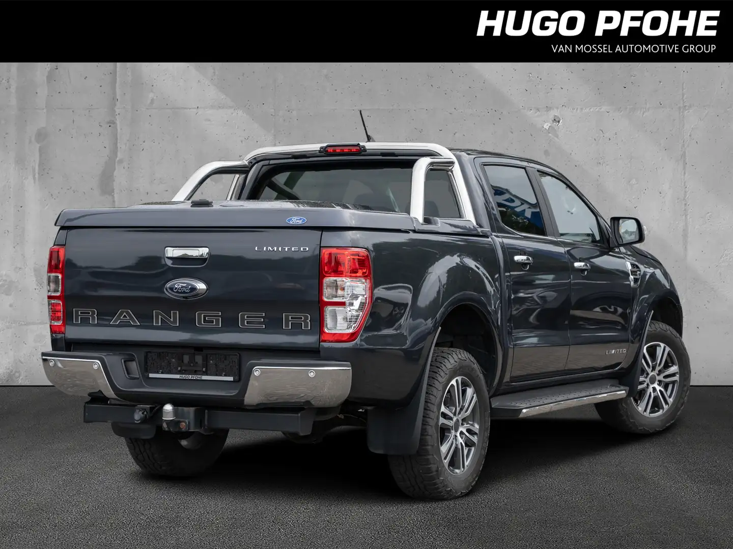 Ford Ranger Limited 4x4 | AHK | NAVI | RFK | LEDER | ACC | SHZ Grau - 2