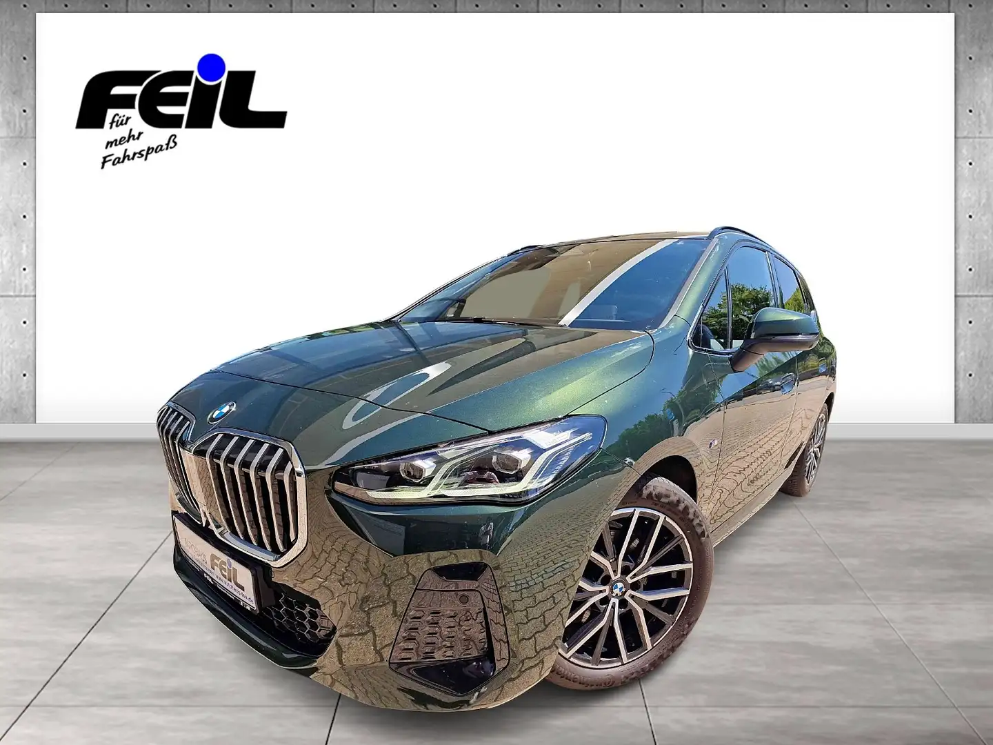BMW 220 i MSport M Sportpaket Head-Up HK HiFi DAB Grün - 1