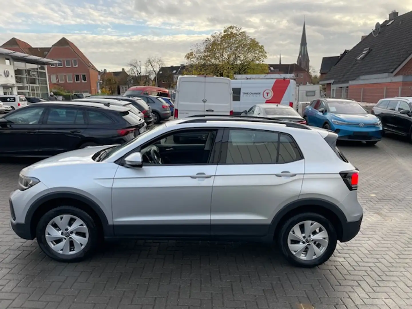 Volkswagen T-Cross 1.0TSi Life ACC AppConnect LED Alu Sitzheiz.Par... Argent - 2