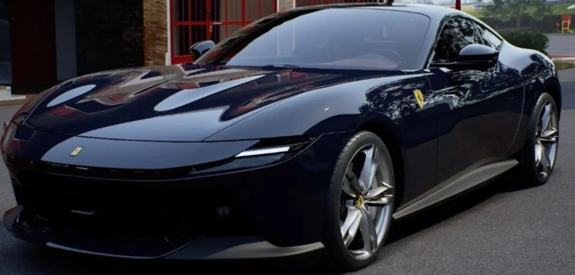 Ferrari Roma Deportivo Automático de 3 Puertas Azul - 1