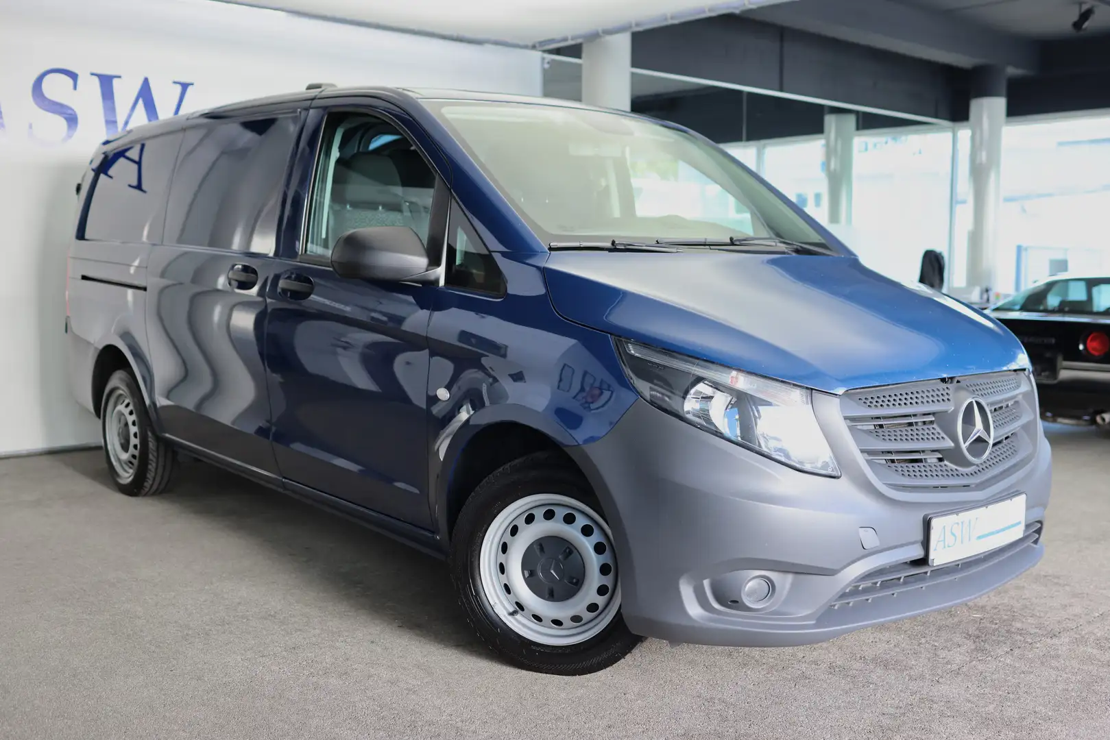 Mercedes-Benz Vito 110 CDI LANG KLIMAANLAGE   RÃCKFAHRKAMERA Bleu - 1