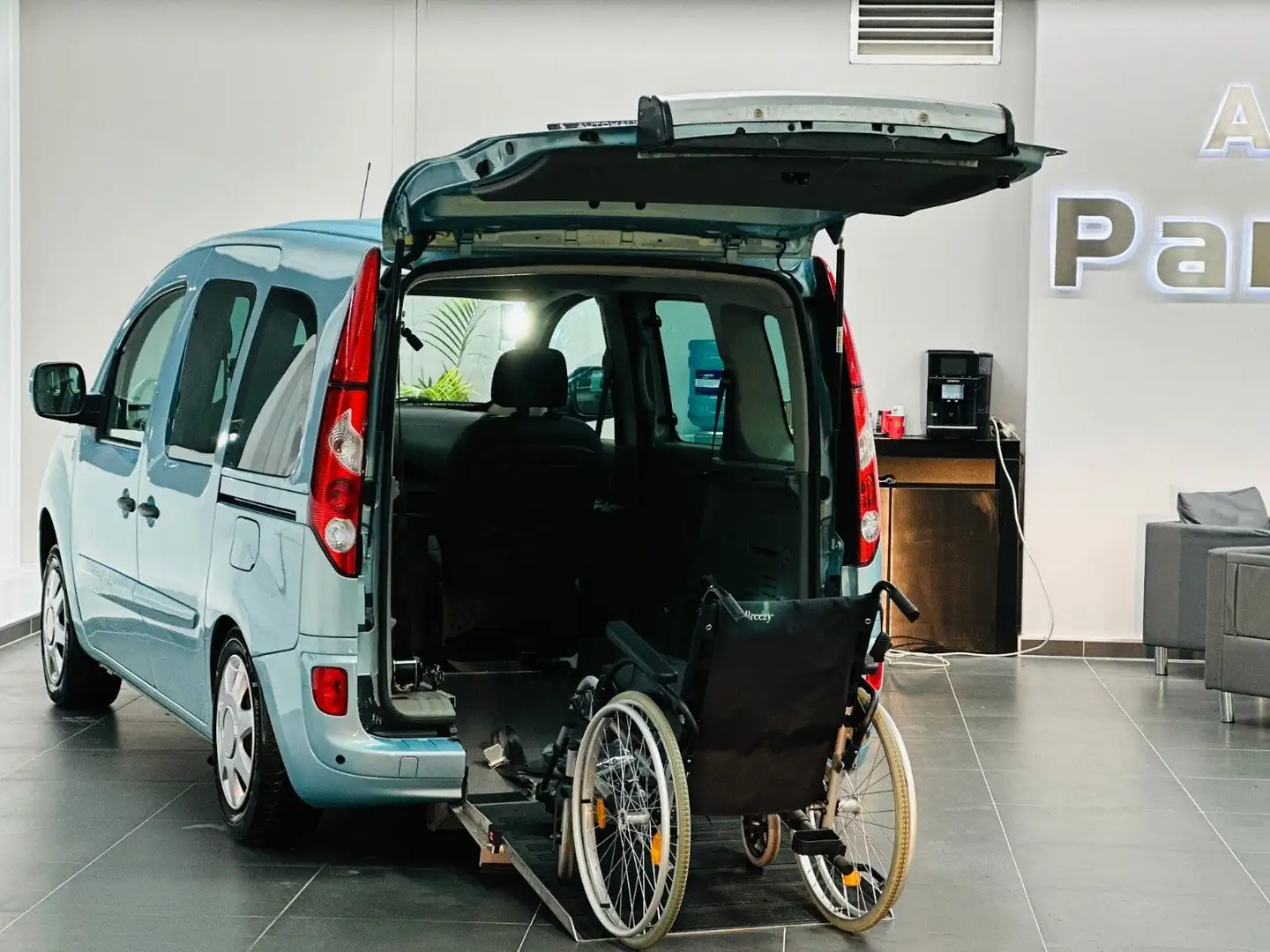 Renault Kangoo Privilege Behindertengerecht-Rampe Bleu - 1
