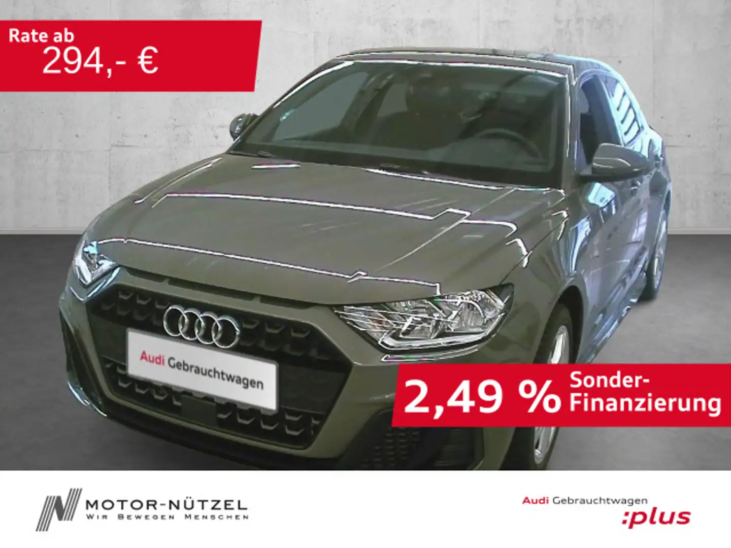 Audi A1 25 TFSI S-LINE PDC+ACC+SONOS+VC+17" Grau - 1