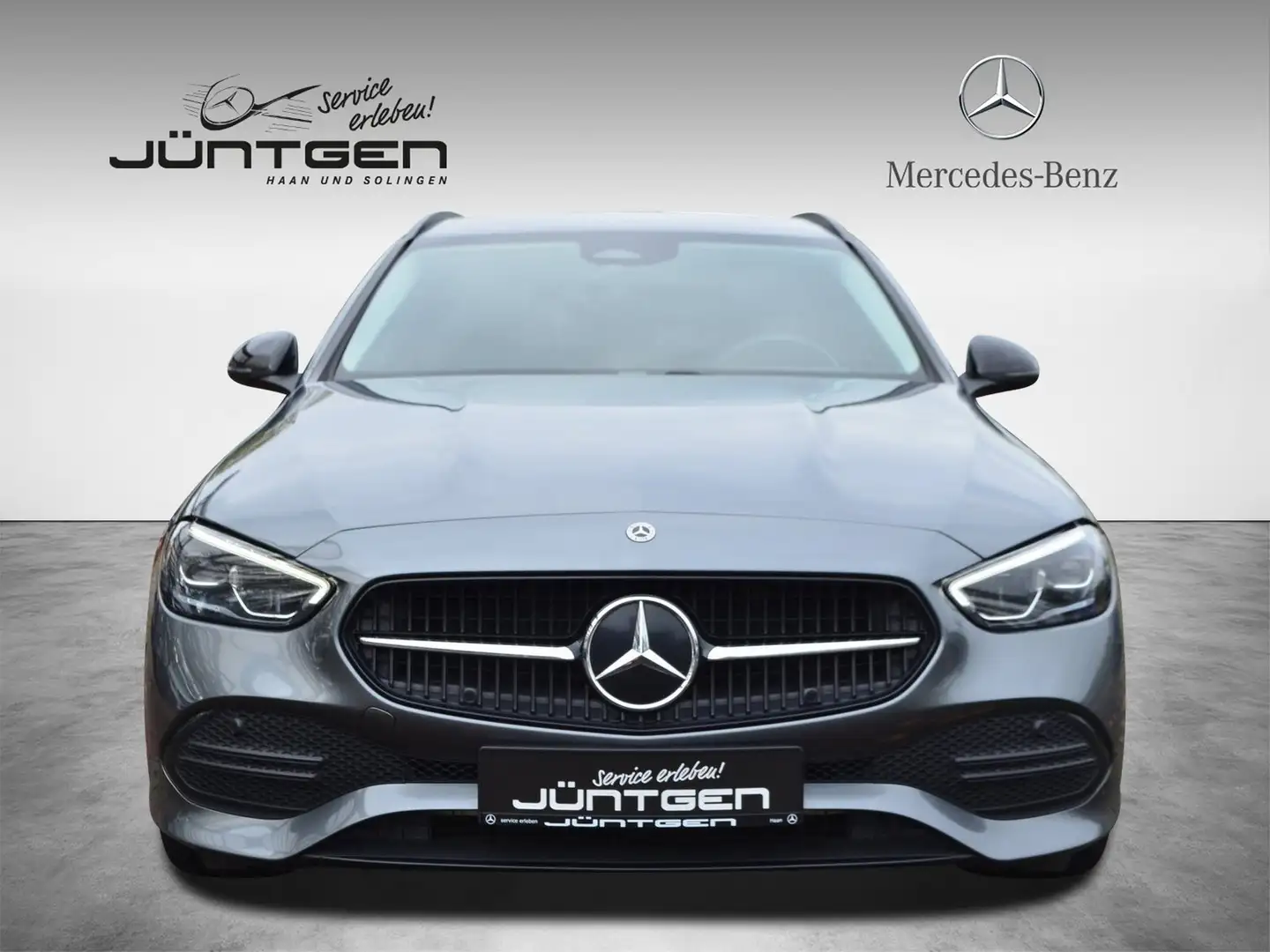 Mercedes-Benz C 200 d T Avantgarde NIGHT DSC+ RFK AHK LED MBUX Grijs - 2