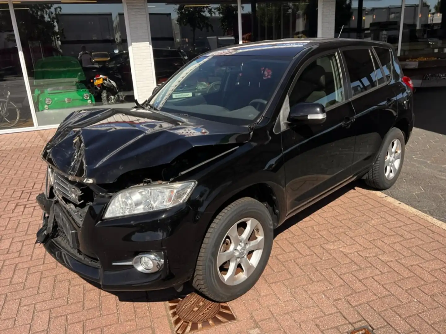 Toyota RAV 4 2.0 VVTI 4x4 automaat Exe Facelift NL-auto #SCHADE Zwart - 2