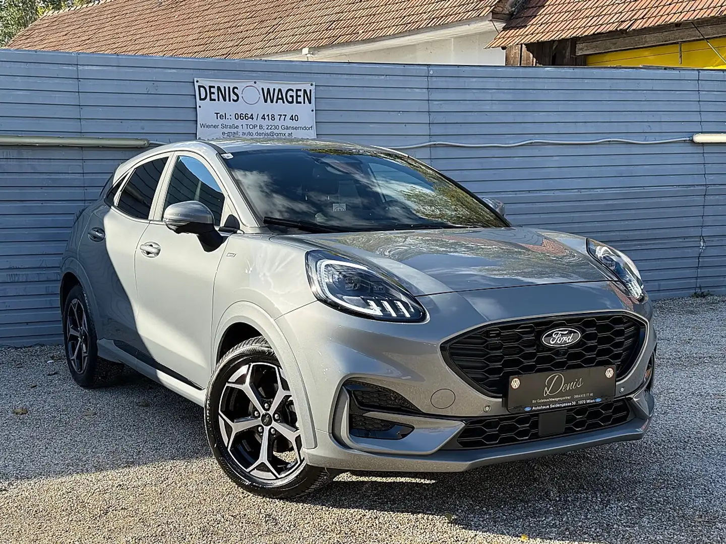 Ford Puma 1.0 EcoBoost Mild Hybrid 1. Besitz Silber - 2