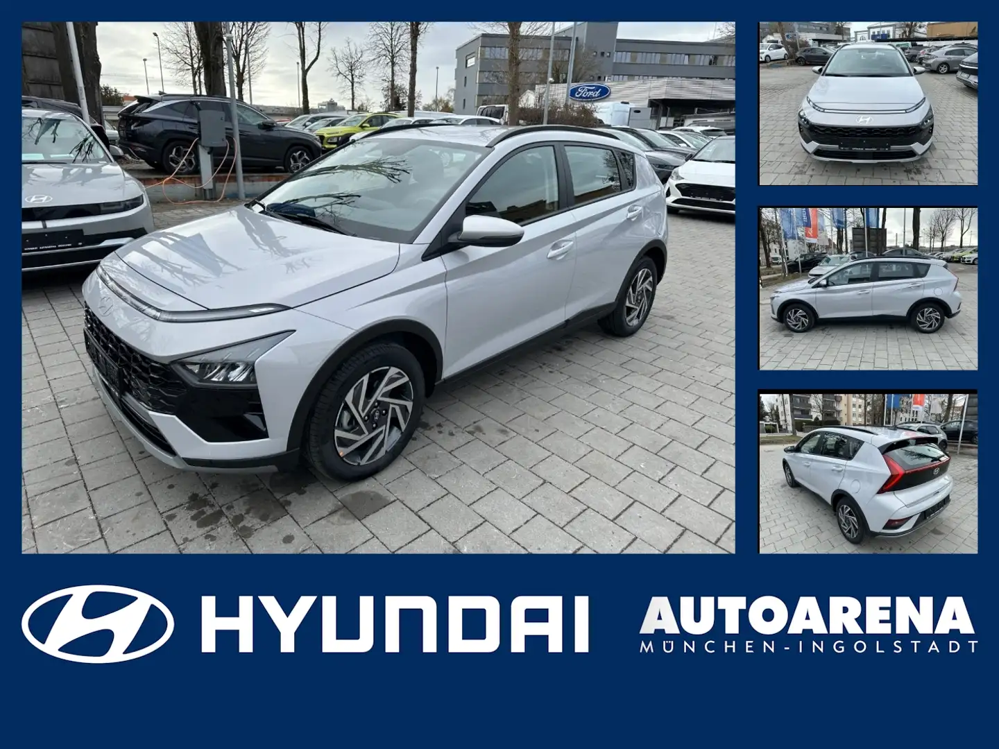 Hyundai BAYON 1.0 T-GDI Trend FLA SpurH LM LED Navi PDC Grau - 1
